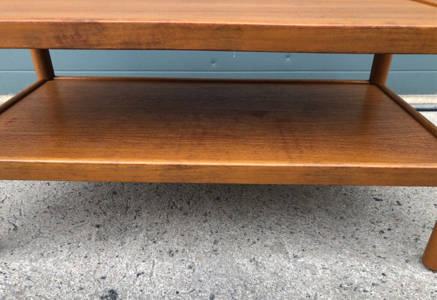 000862....Handsome Retro Teak Coffee Table ( sold )