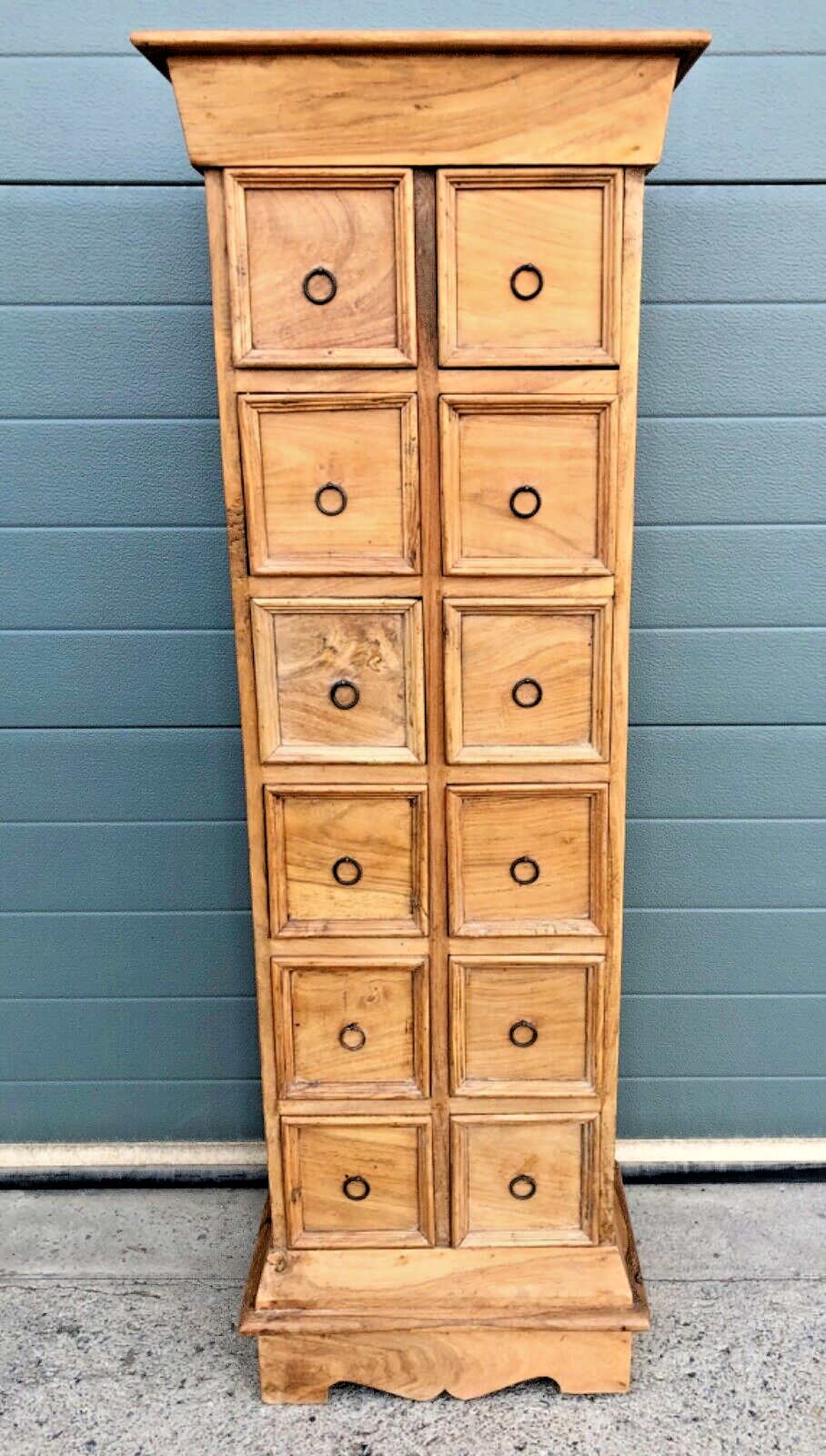 000800....Handsome Vintage Tall Chest Of Drawers / Spice Drawers ( sold )