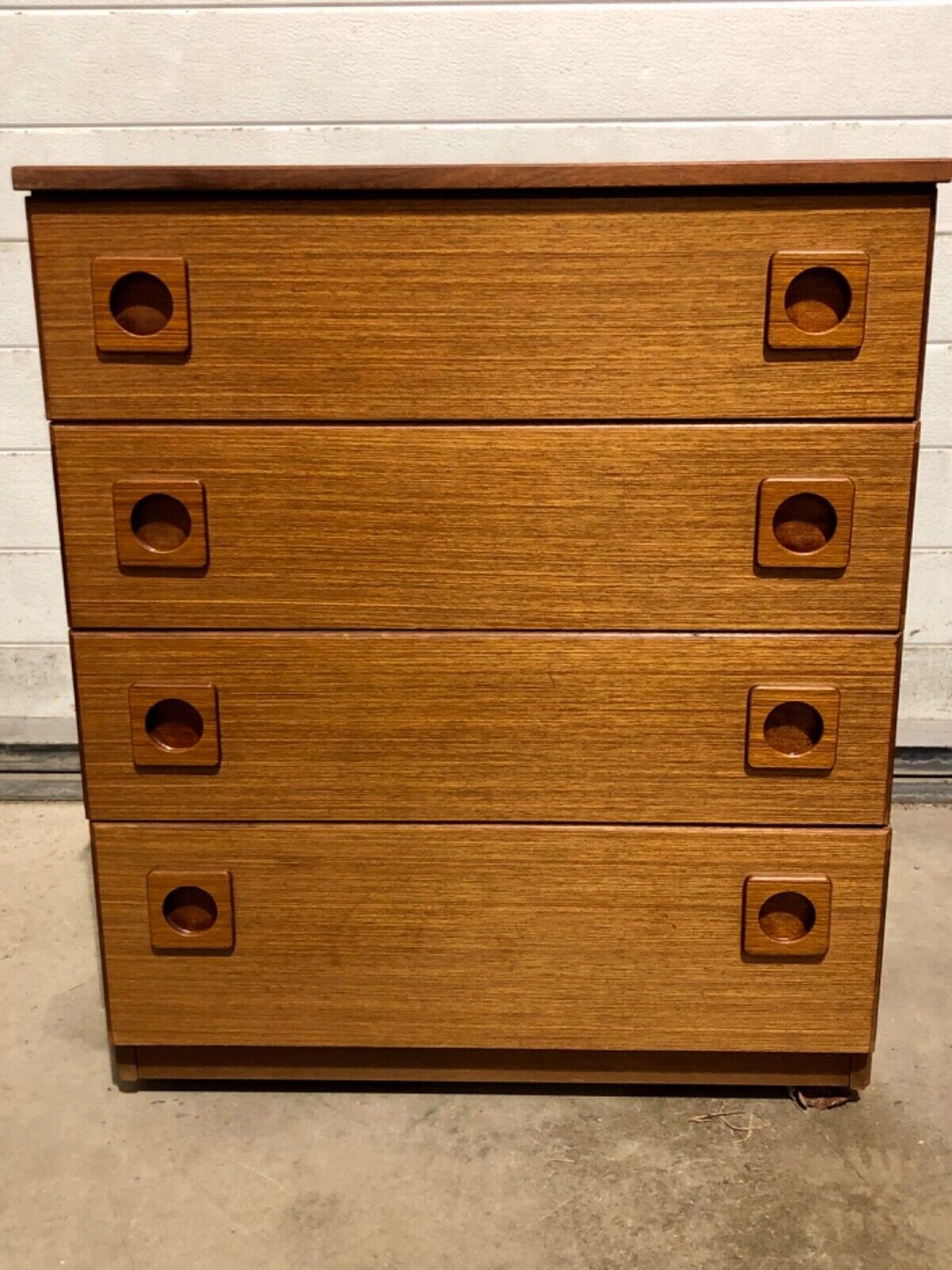 Retro Teak Chest Of Drawers/ Schreiber Chest