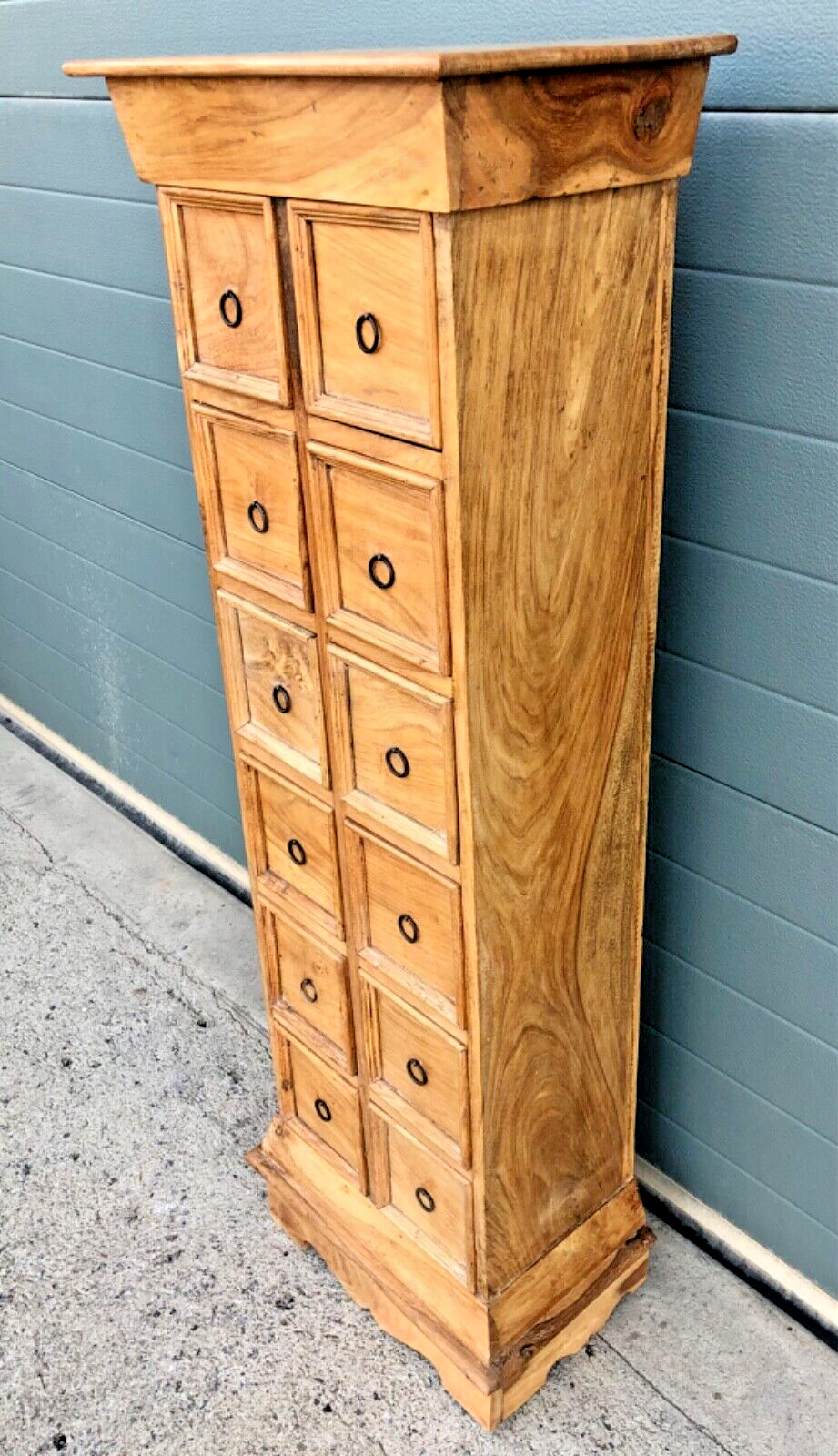000800....Handsome Vintage Tall Chest Of Drawers / Spice Drawers ( sold )