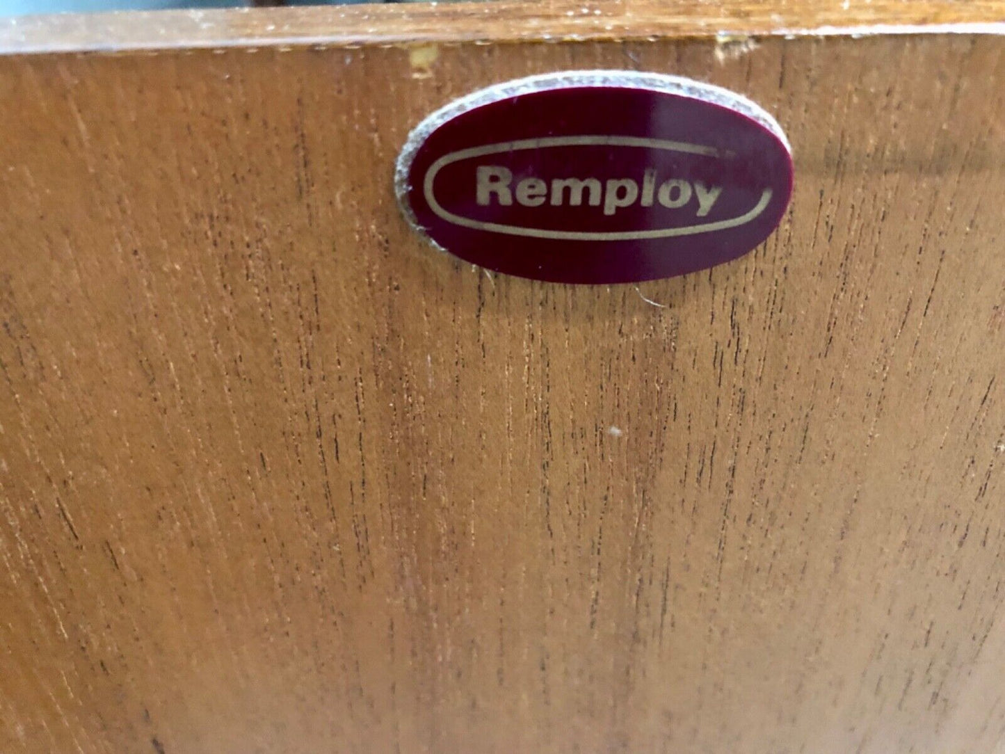 000823....Two Retro Teak Bedside Cabinets By Remploy ( sold )