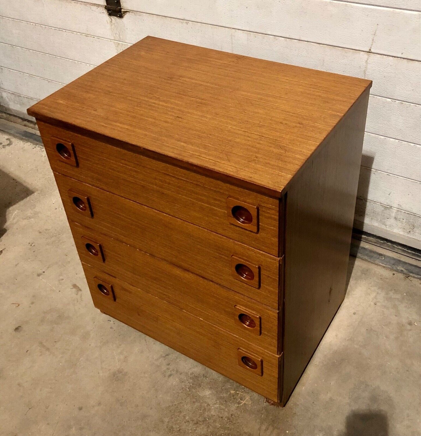 Retro Teak Chest Of Drawers/ Schreiber Chest