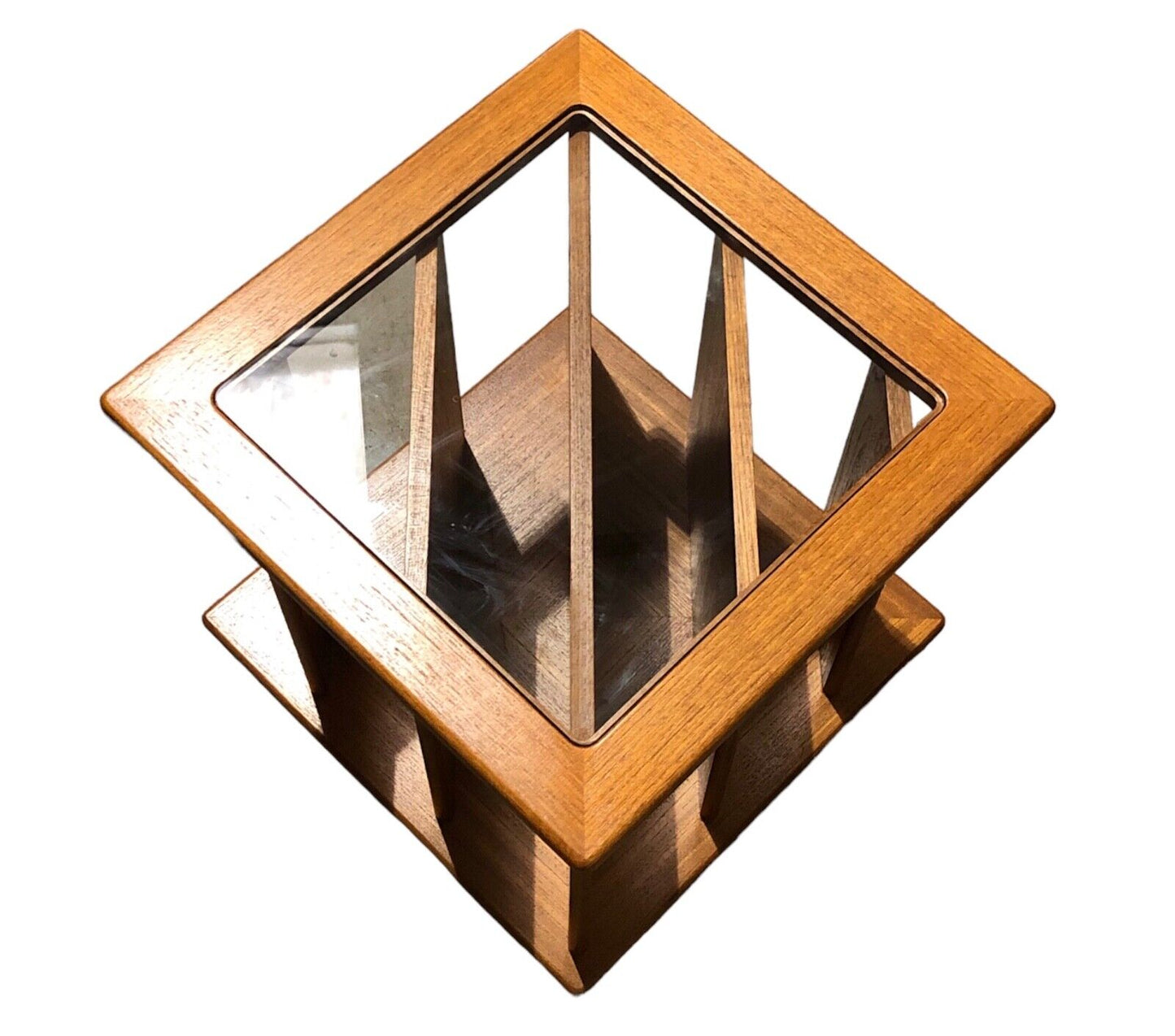 000860....Handsome Retro Teak Coffee Table