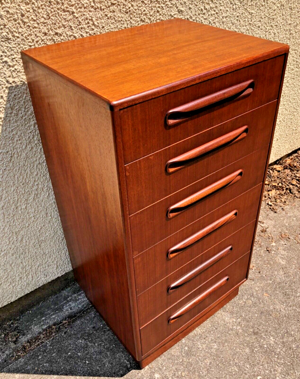 000836....Handsome G Plan Tallboy Chest / Retro Teak Chest ( sold )
