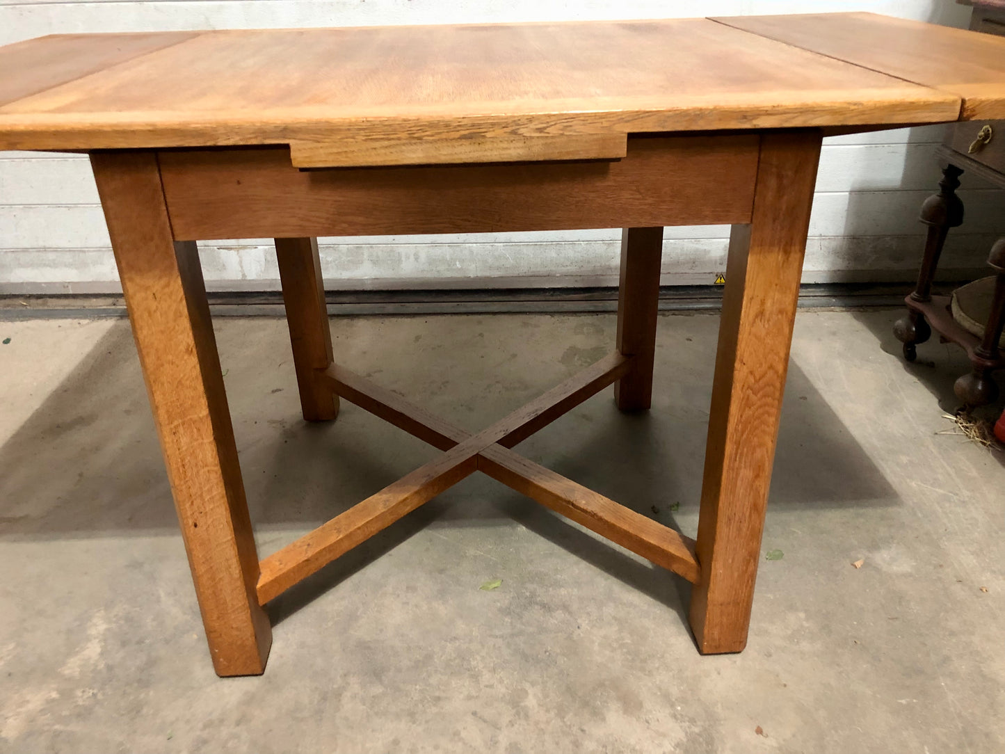 000722....Heal's Table And Four Chairs - Heal's Oak Dining Set ( sold )