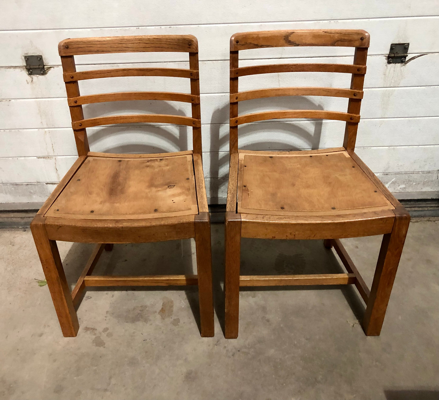 000722....Heal's Table And Four Chairs - Heal's Oak Dining Set ( sold )