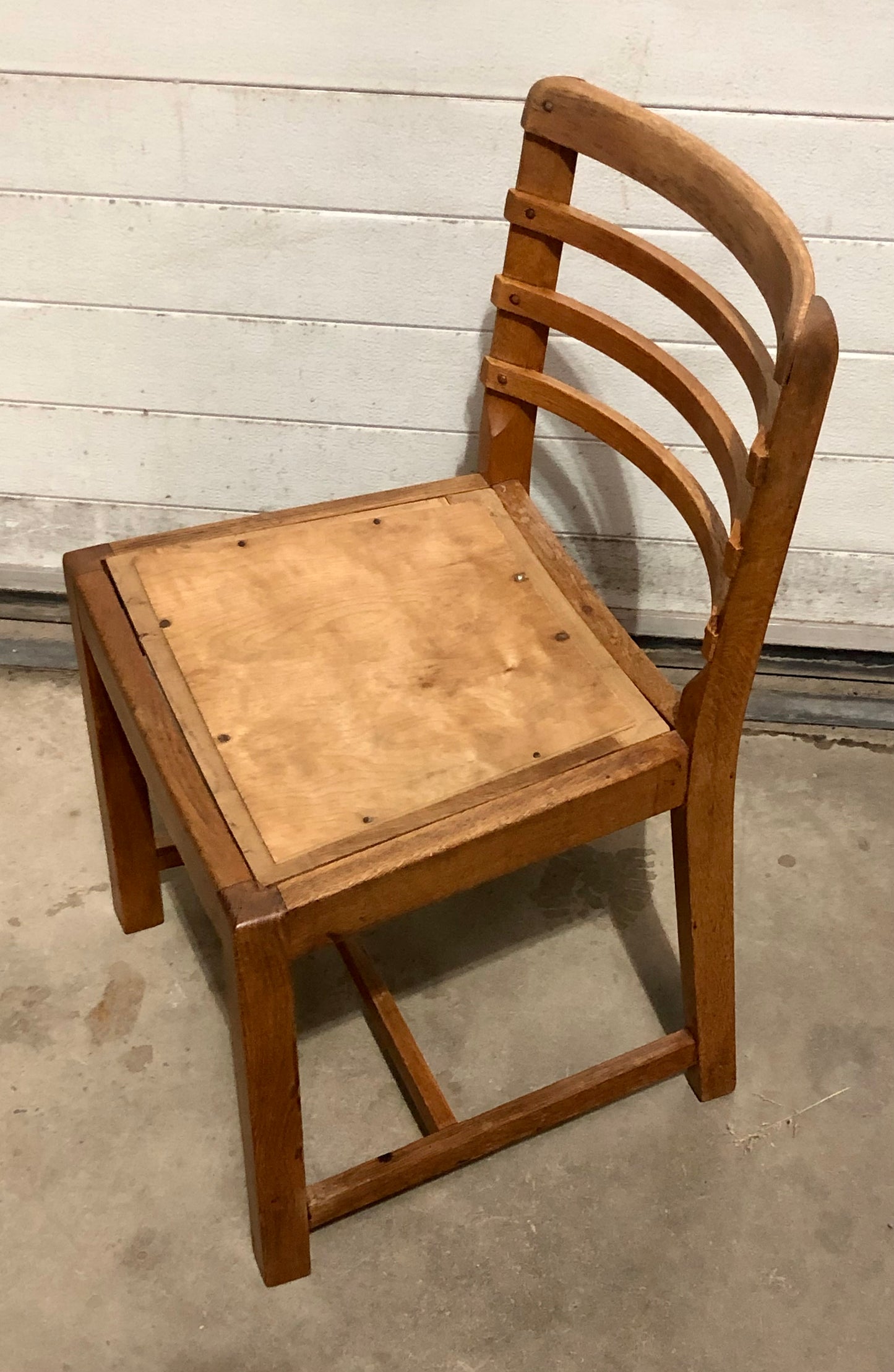 000722....Heal's Table And Four Chairs - Heal's Oak Dining Set ( sold )