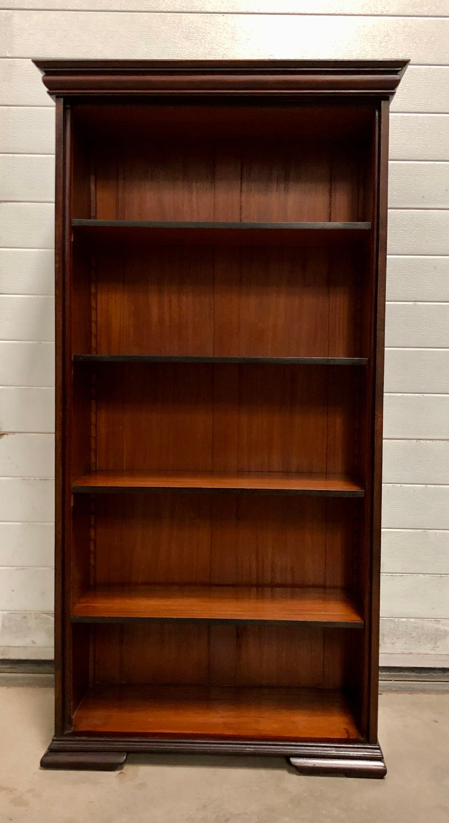 000713....Handsome Antique Mahogany Bookcase ( sold )