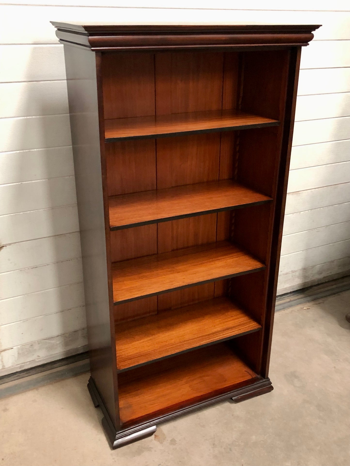 000713....Handsome Antique Mahogany Bookcase ( sold )