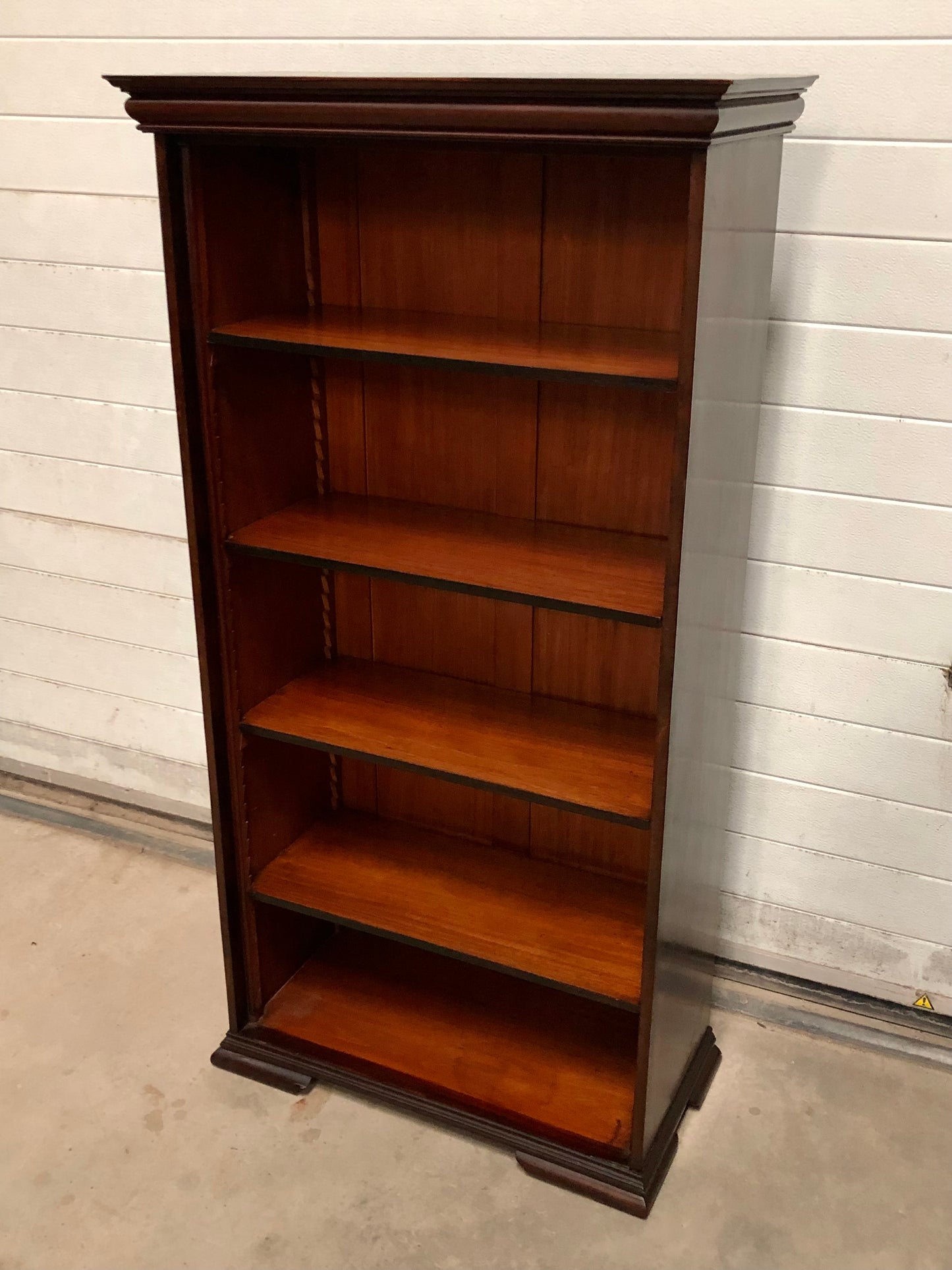 000713....Handsome Antique Mahogany Bookcase ( sold )