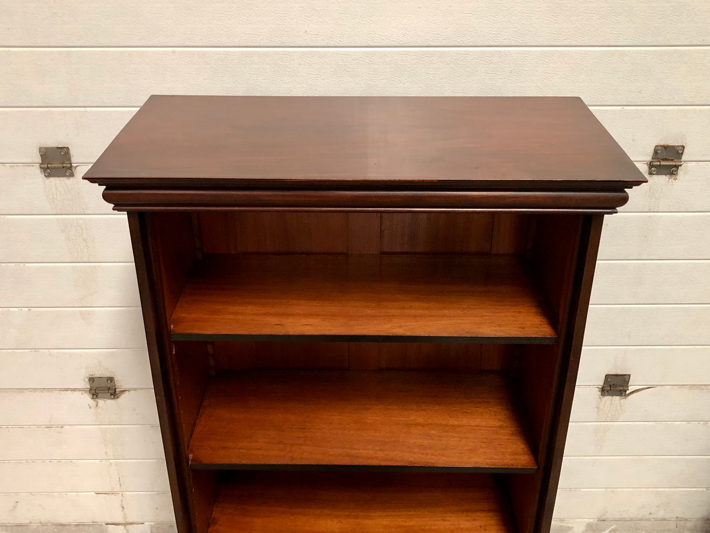 000713....Handsome Antique Mahogany Bookcase ( sold )