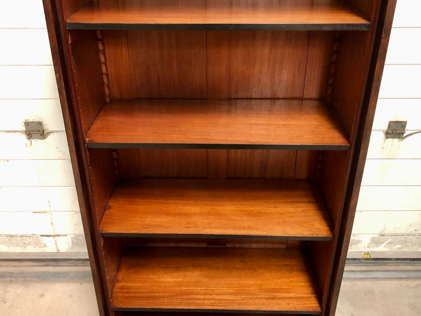 000713....Handsome Antique Mahogany Bookcase ( sold )
