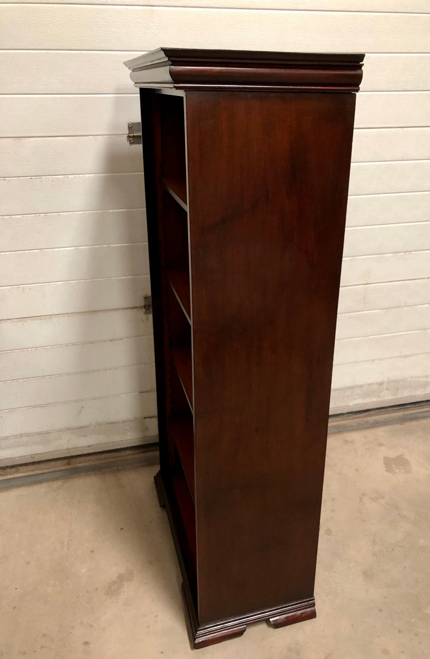 000713....Handsome Antique Mahogany Bookcase ( sold )