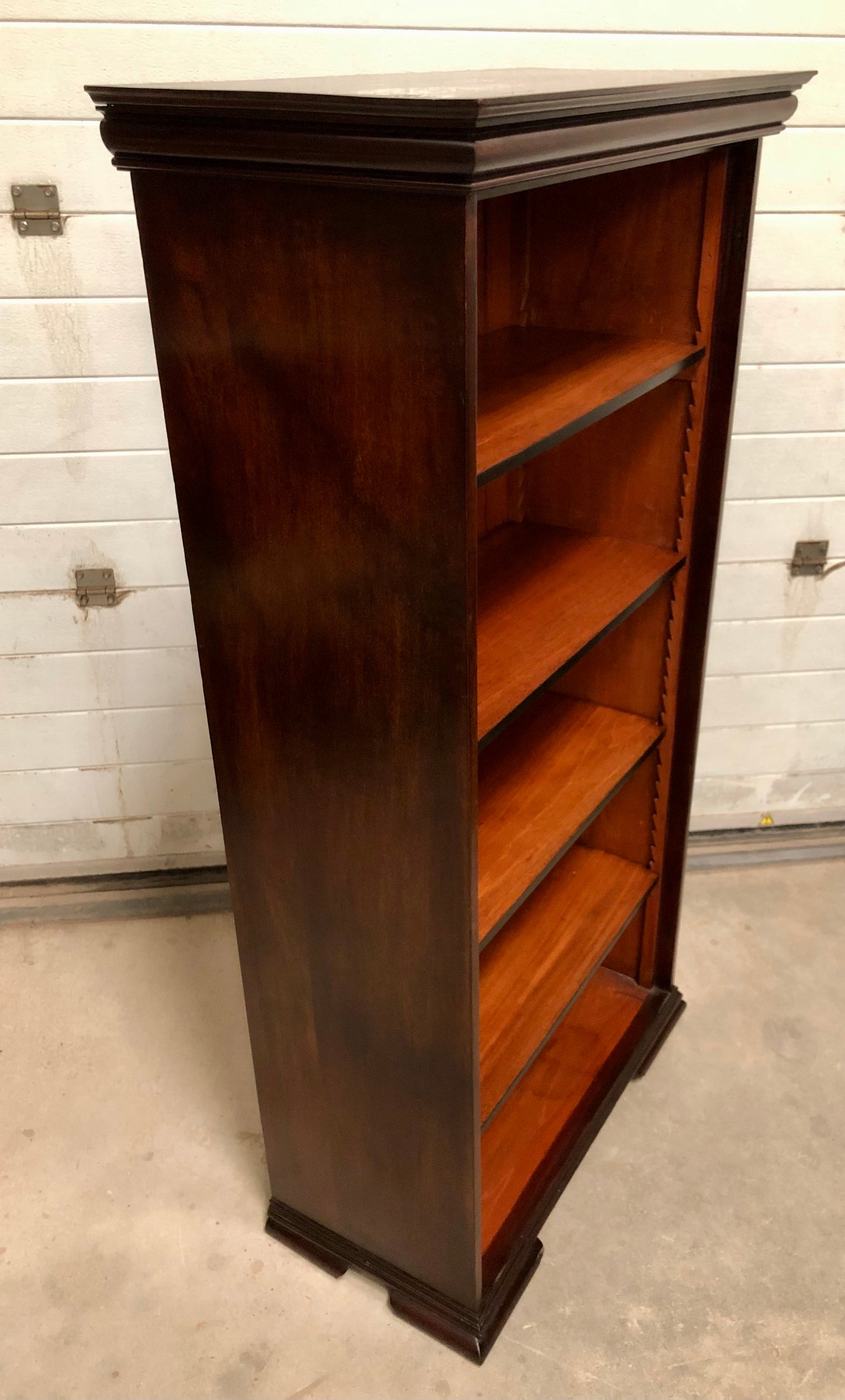 000713....Handsome Antique Mahogany Bookcase ( sold )