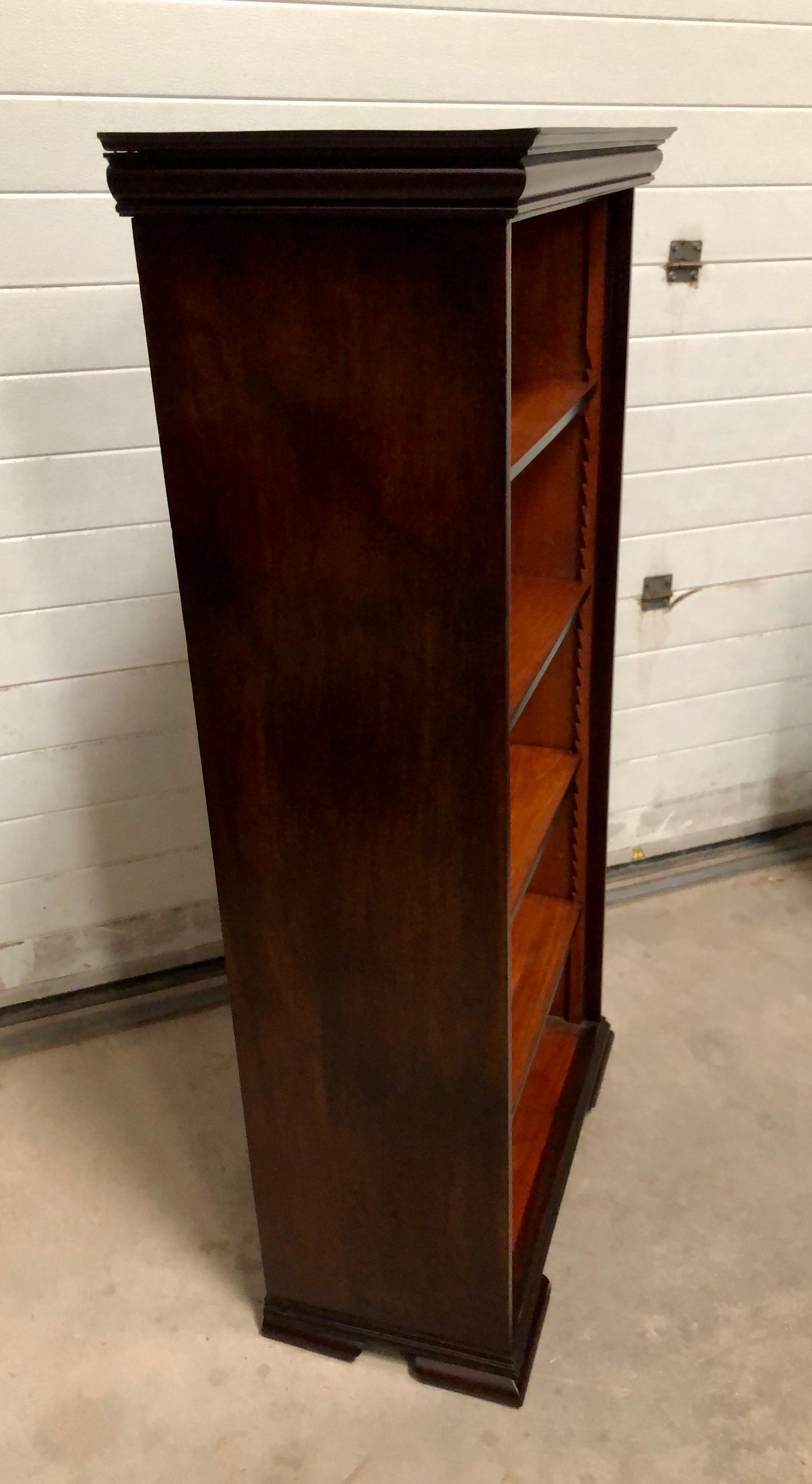 000713....Handsome Antique Mahogany Bookcase ( sold )