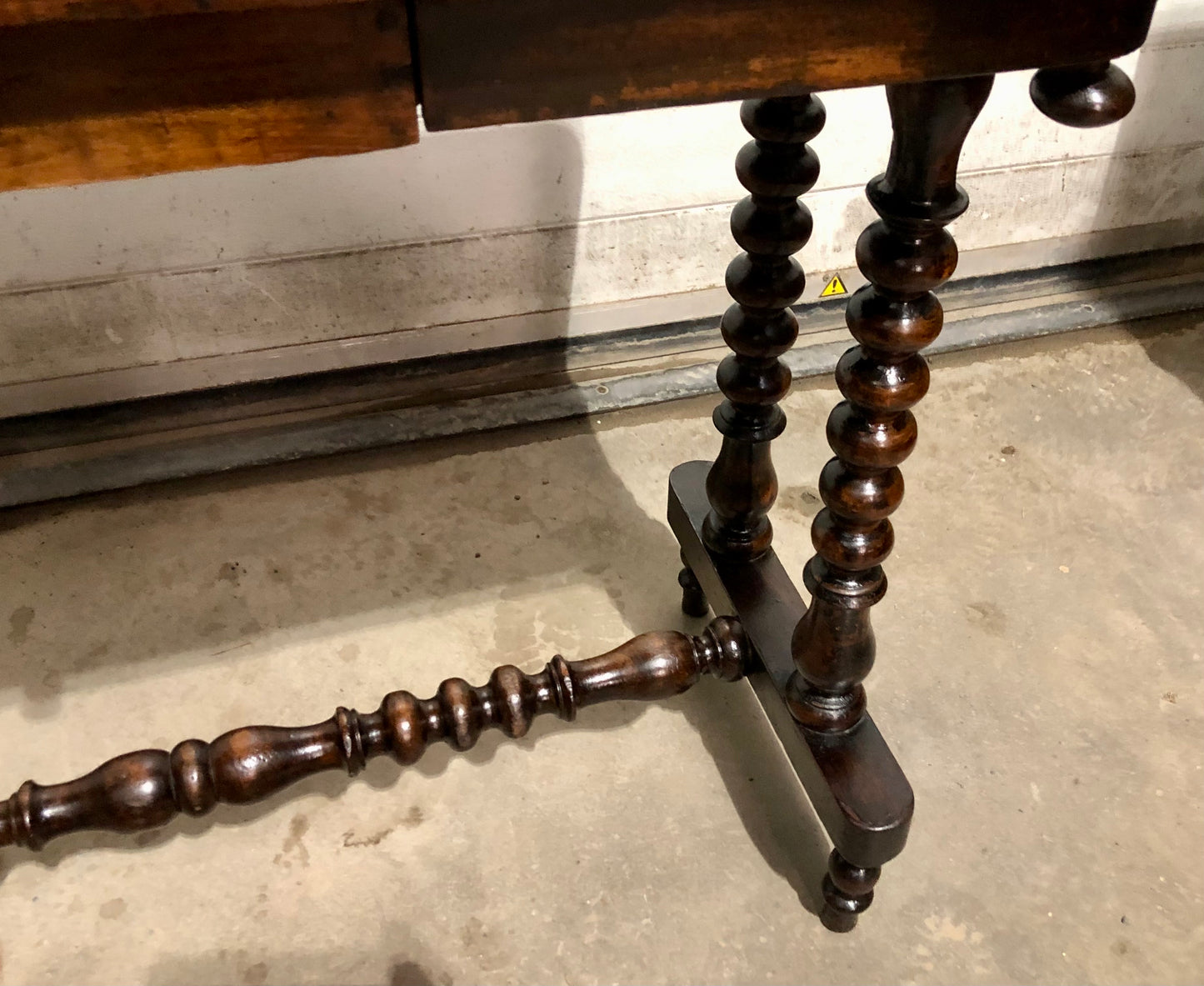 000704....Handsome Antique Writing / Hall Table