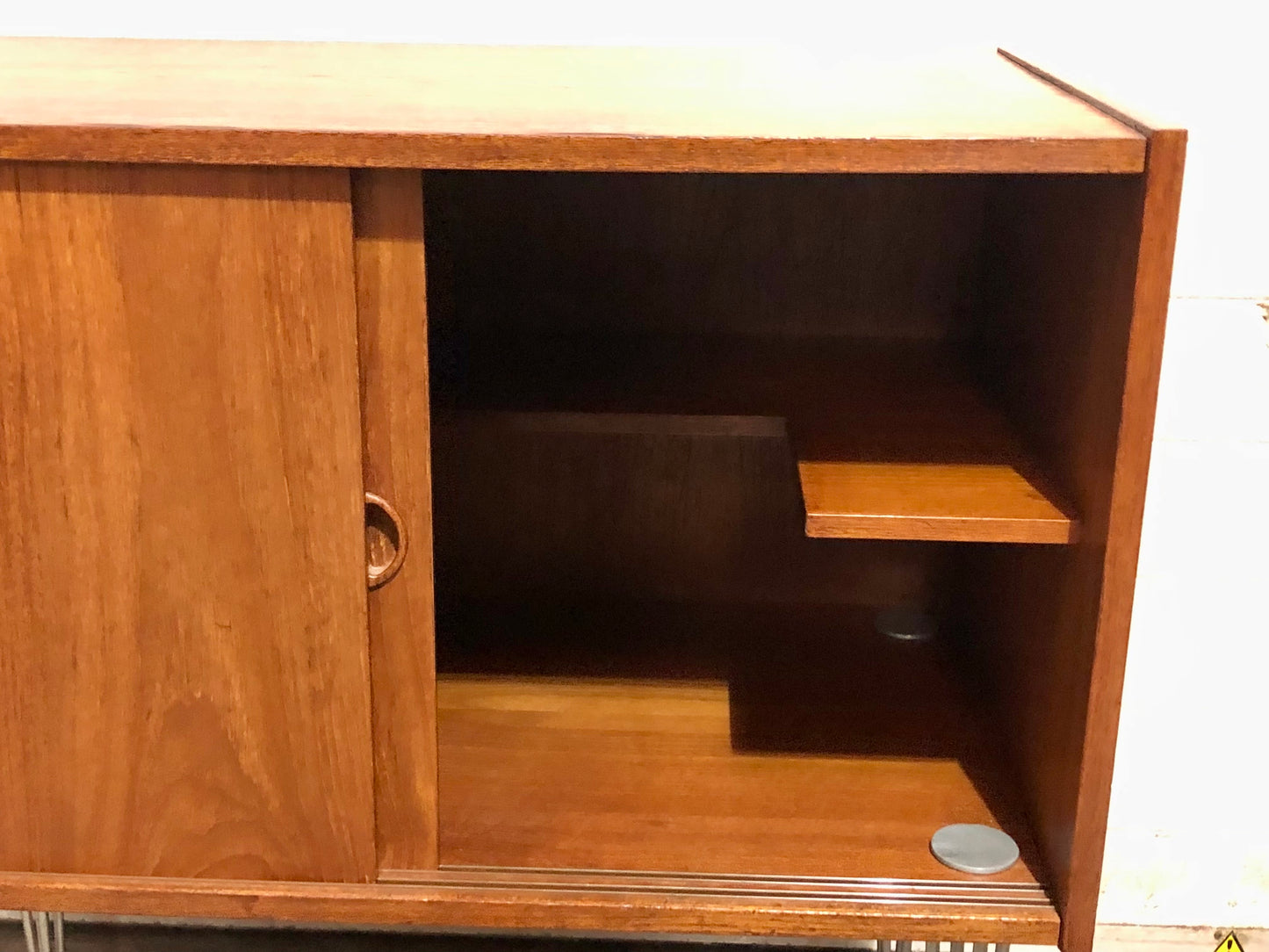 000687....Retro Teak Drinks Cabinet