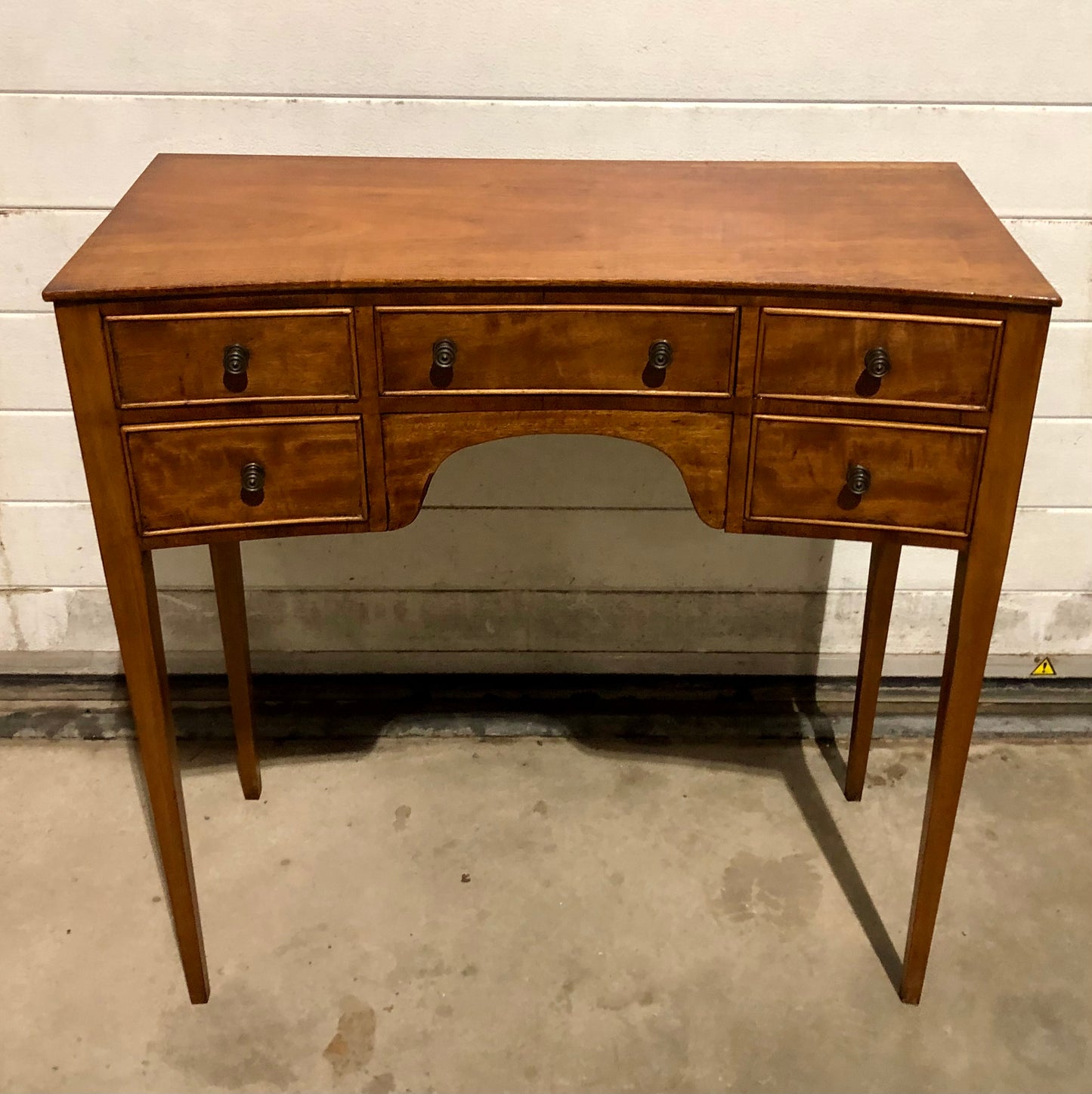 000700....Handsome Edwardian Mahogany Dressing / Side Table ( sold )