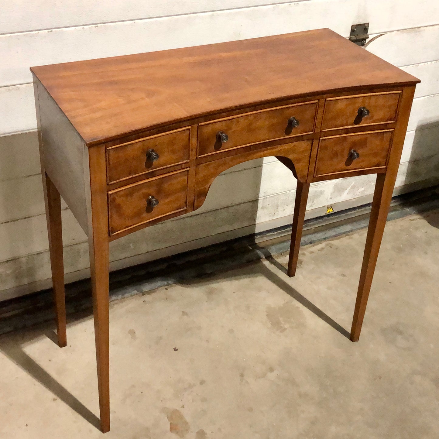 000700....Handsome Edwardian Mahogany Dressing / Side Table ( sold )