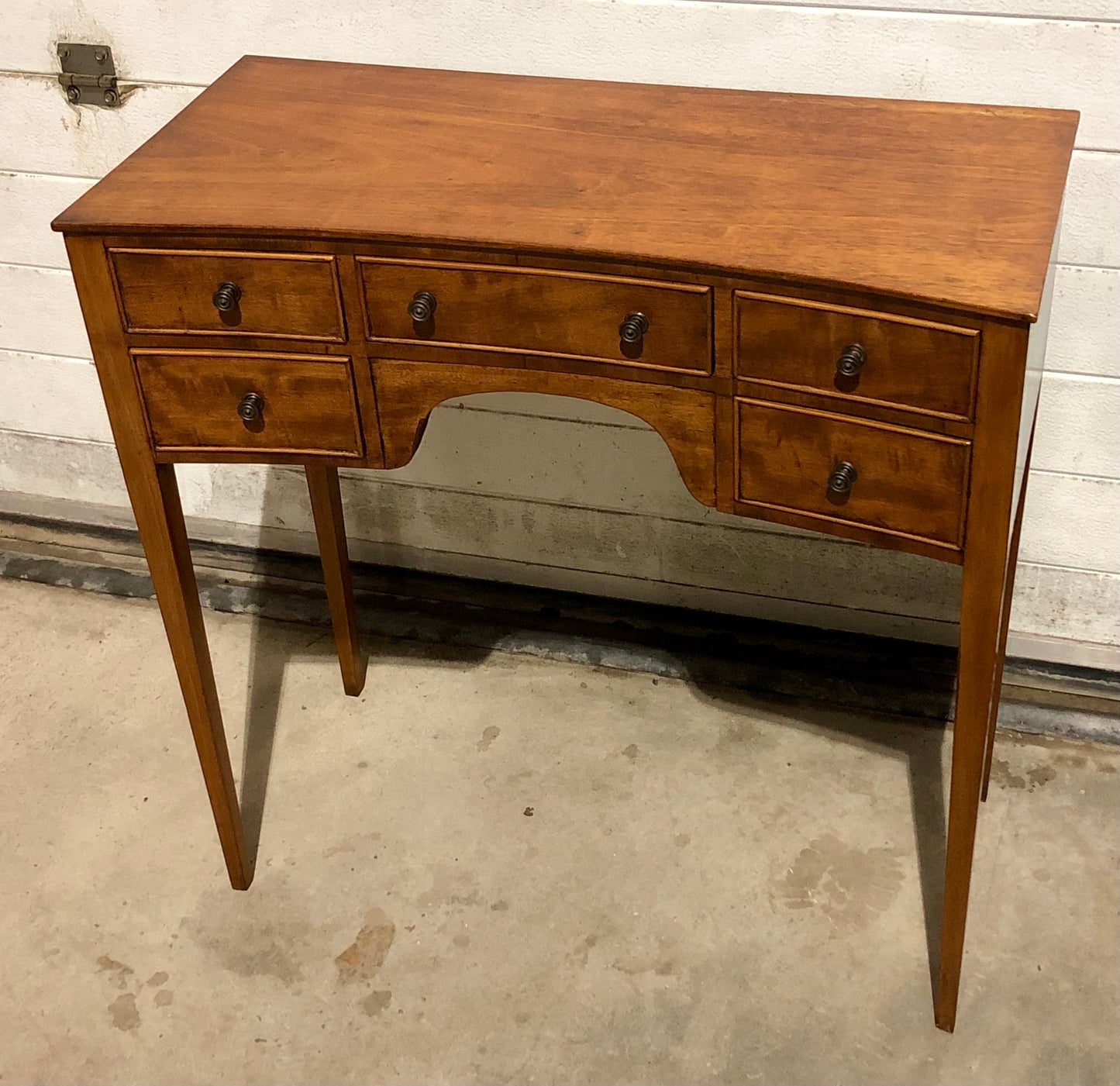 000700....Handsome Edwardian Mahogany Dressing / Side Table ( sold )