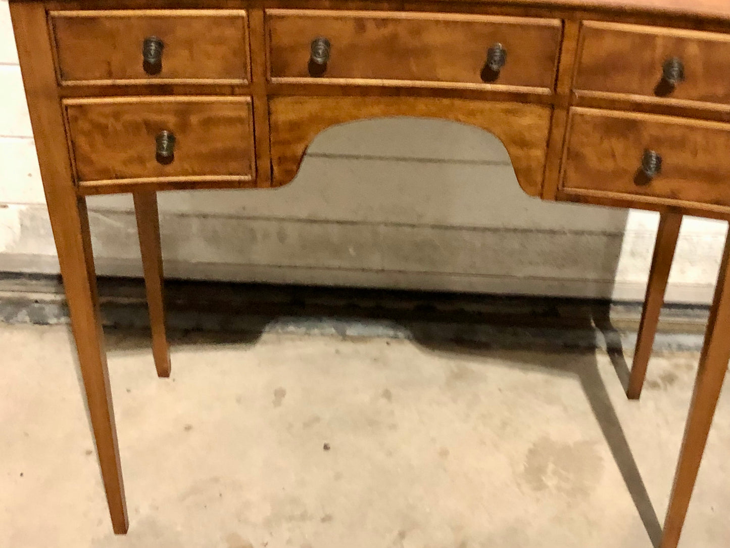 000700....Handsome Edwardian Mahogany Dressing / Side Table ( sold )