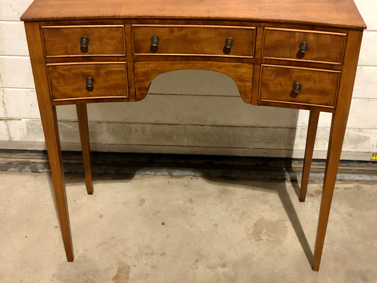 000700....Handsome Edwardian Mahogany Dressing / Side Table ( sold )