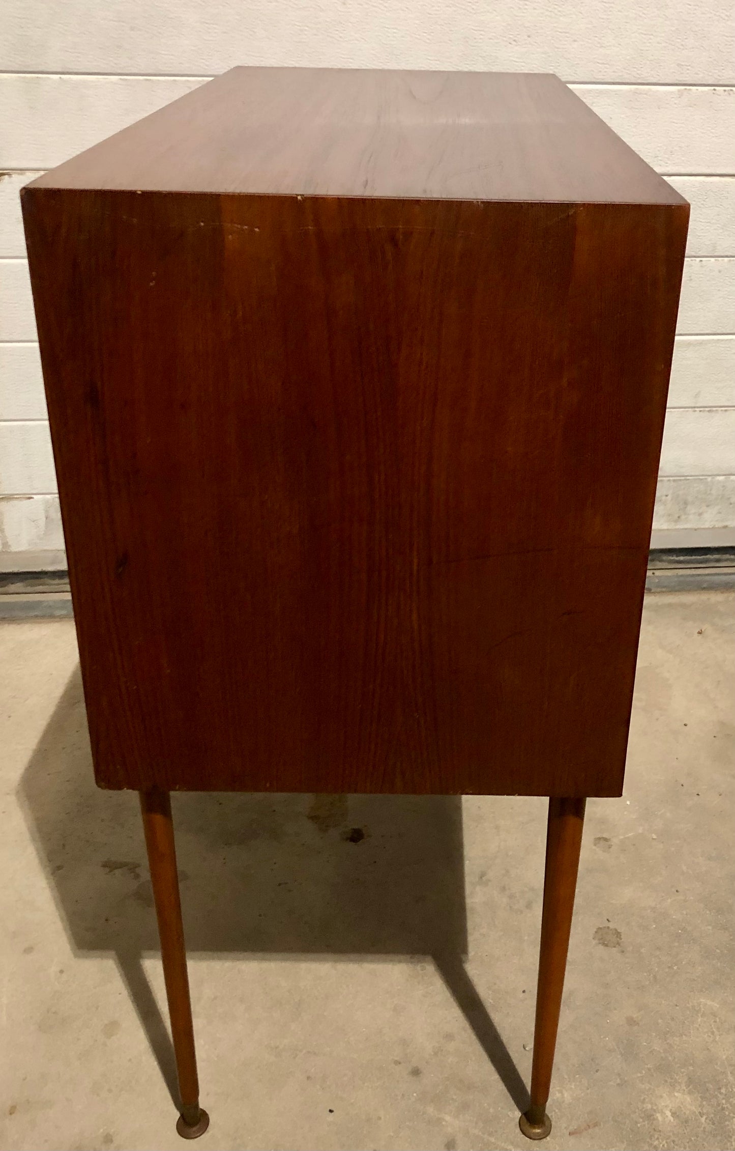 000688....Handsome Danish teak Retro Cabinet With Sliding Doors ( sold )
