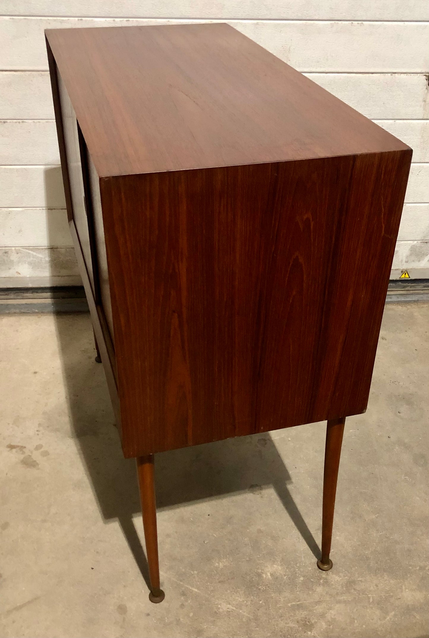 000688....Handsome Danish teak Retro Cabinet With Sliding Doors ( sold )