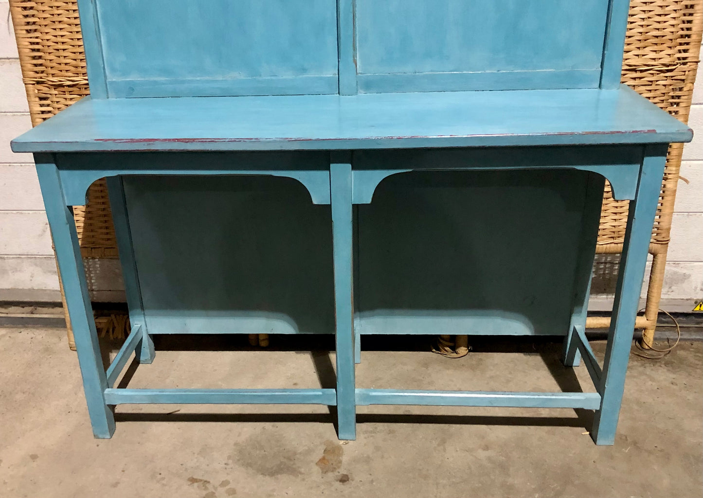 000692....Handsome Vintage Arts And Crafts Style Bench / Hall Seat ( sold )