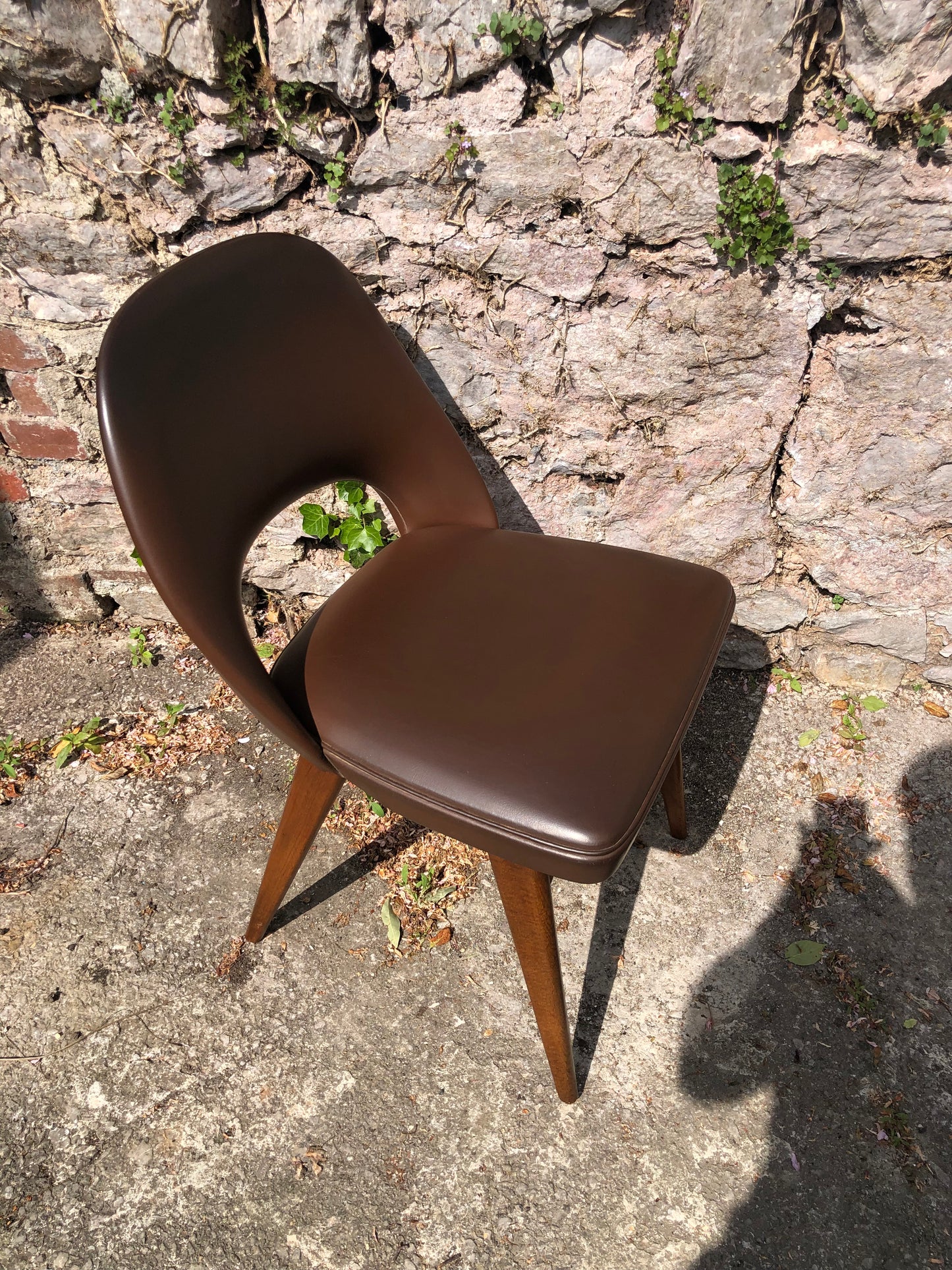 000522...Handsome Set Of Four Retro Ben Dining Chairs (Sold)