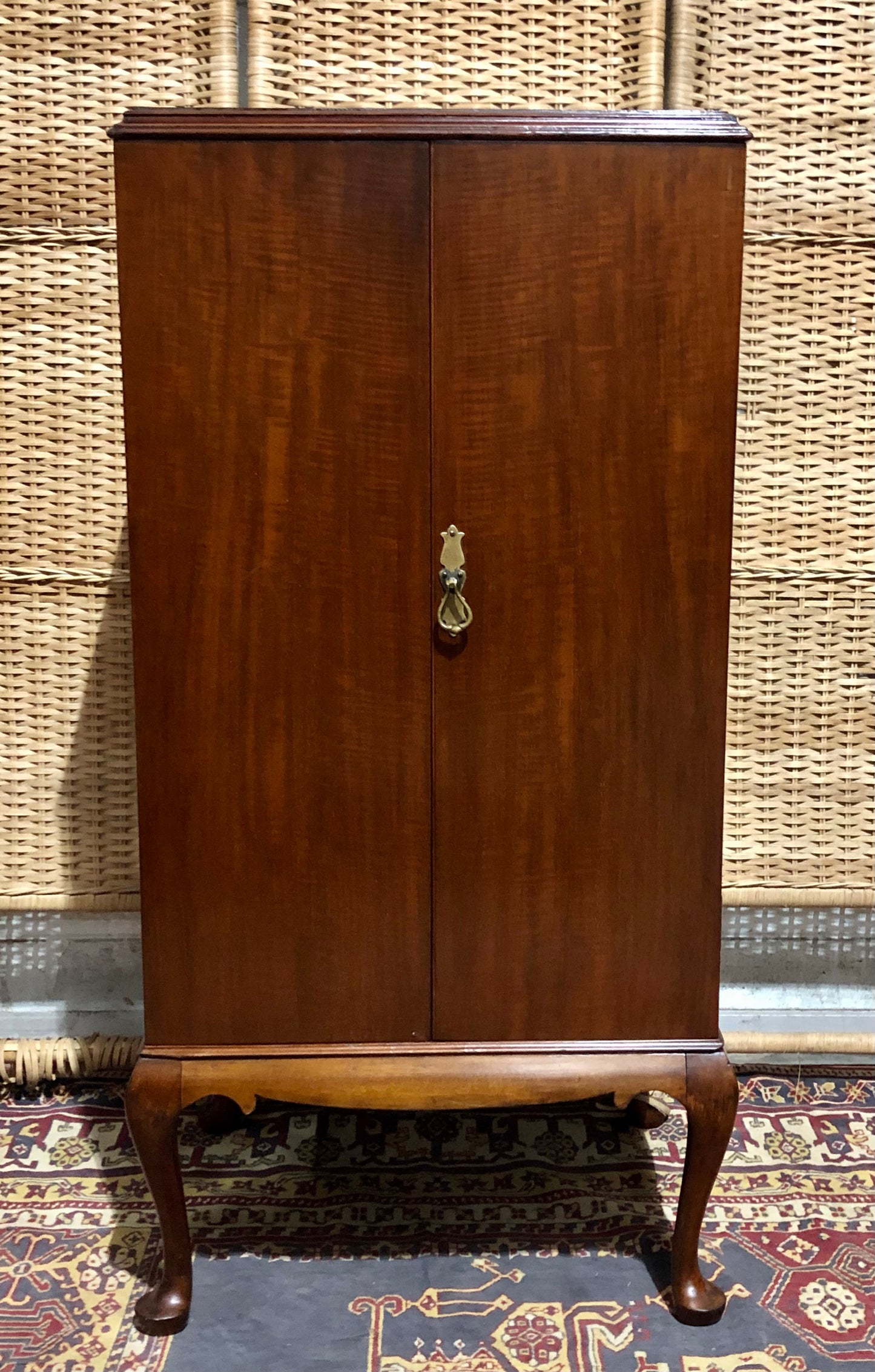 000680....Handsome Edwardian Mahogany Music / Filing Cabinet ( sold )