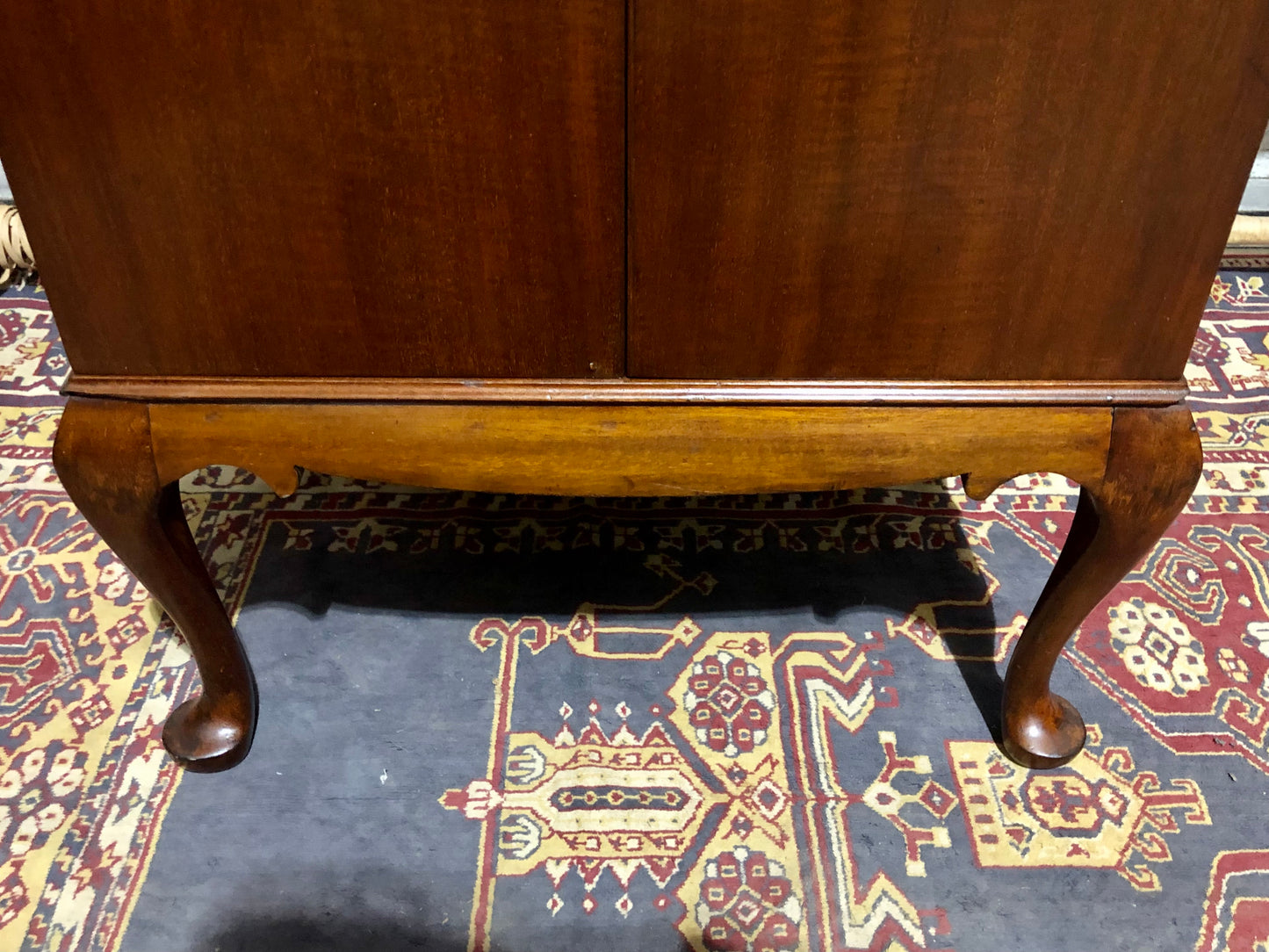 000680....Handsome Edwardian Mahogany Music / Filing Cabinet ( sold )