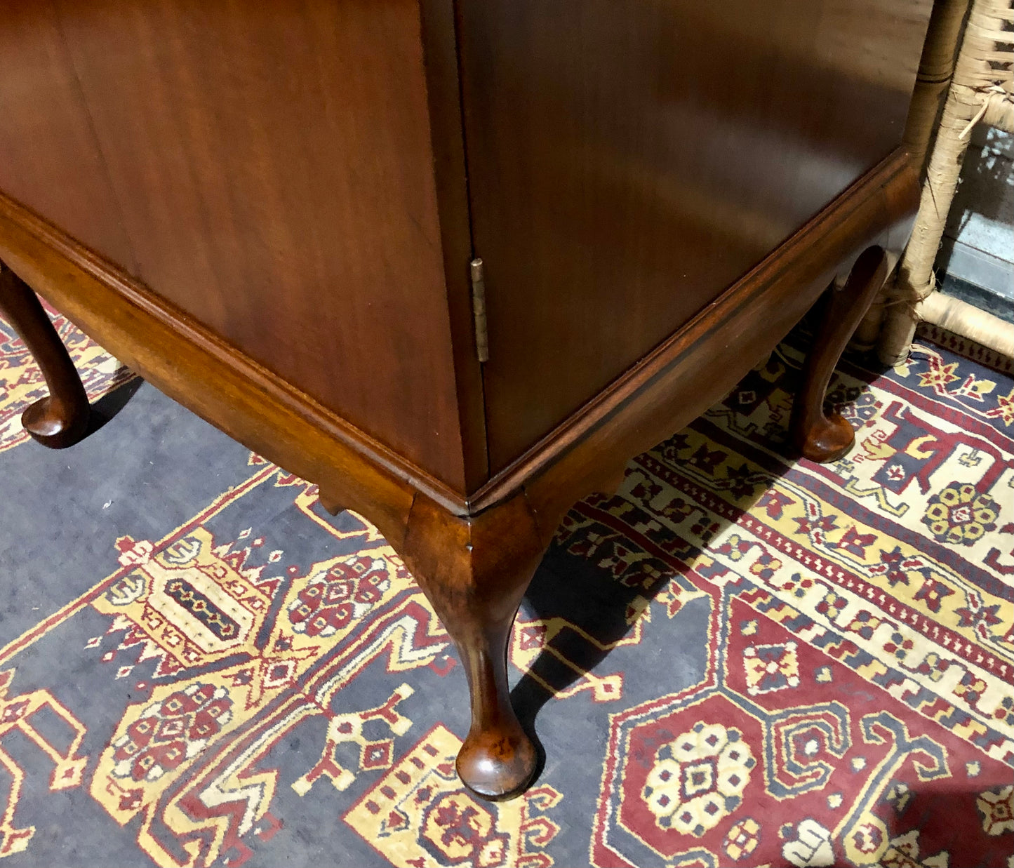 000680....Handsome Edwardian Mahogany Music / Filing Cabinet ( sold )