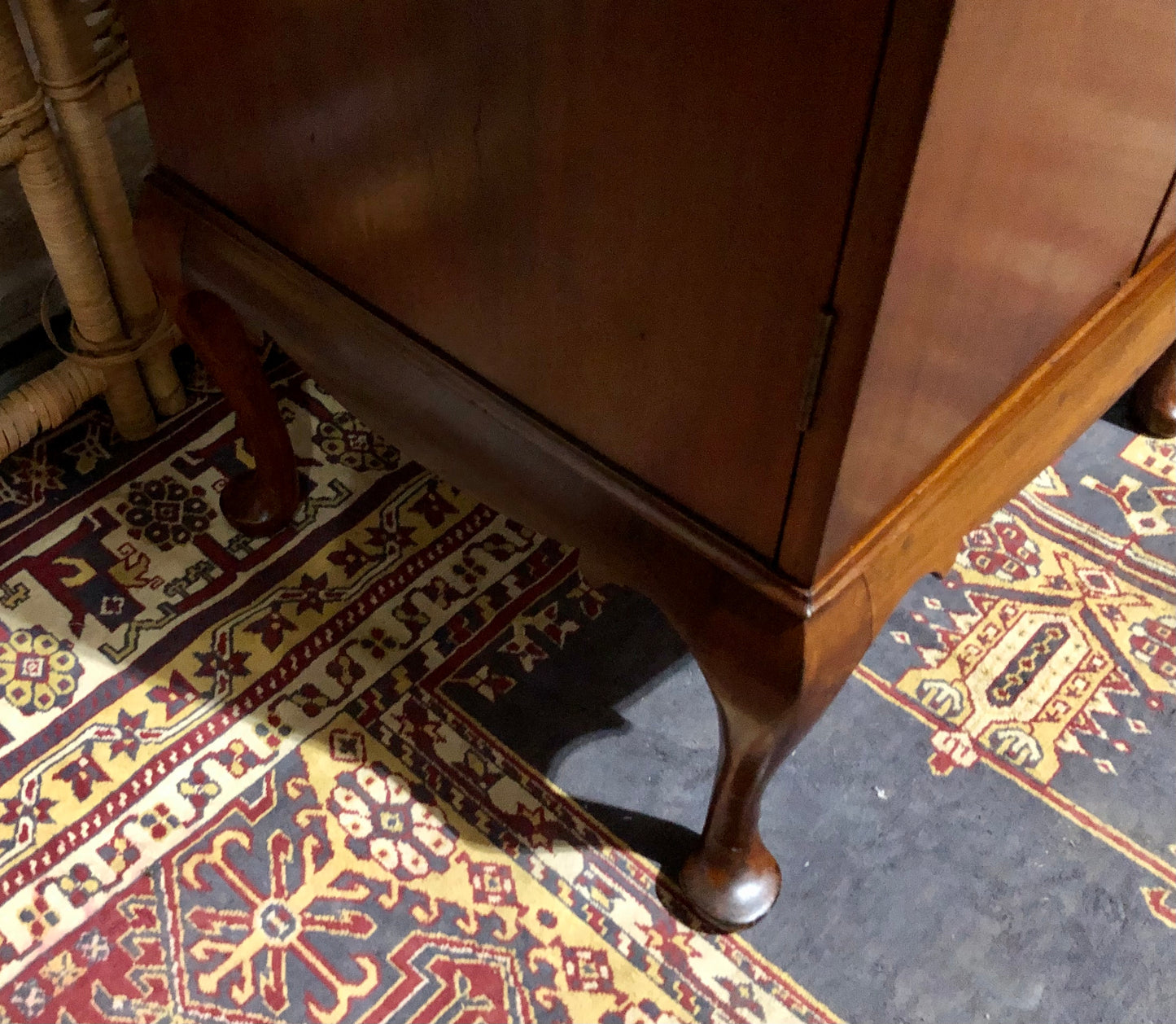 000680....Handsome Edwardian Mahogany Music / Filing Cabinet ( sold )