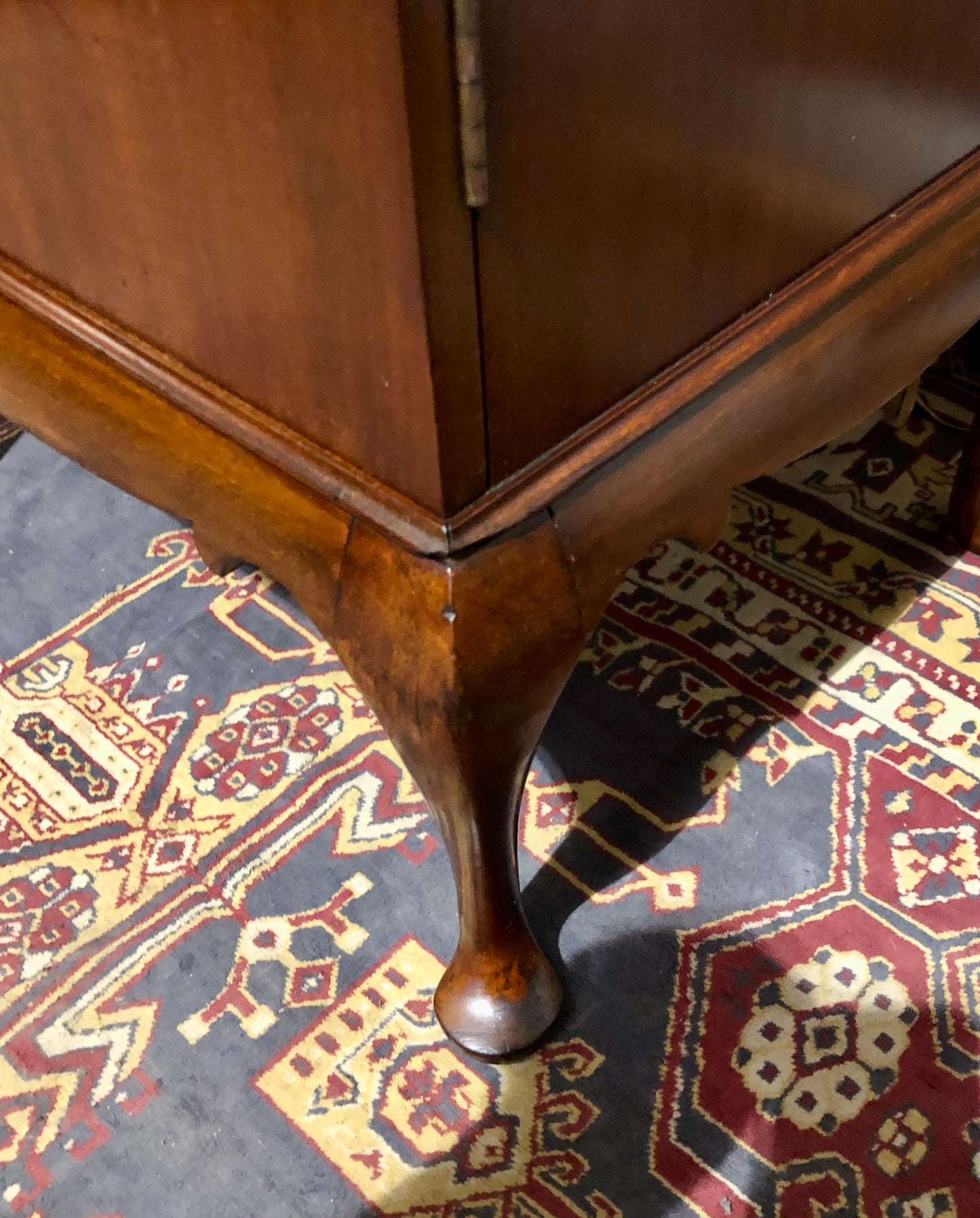000680....Handsome Edwardian Mahogany Music / Filing Cabinet ( sold )