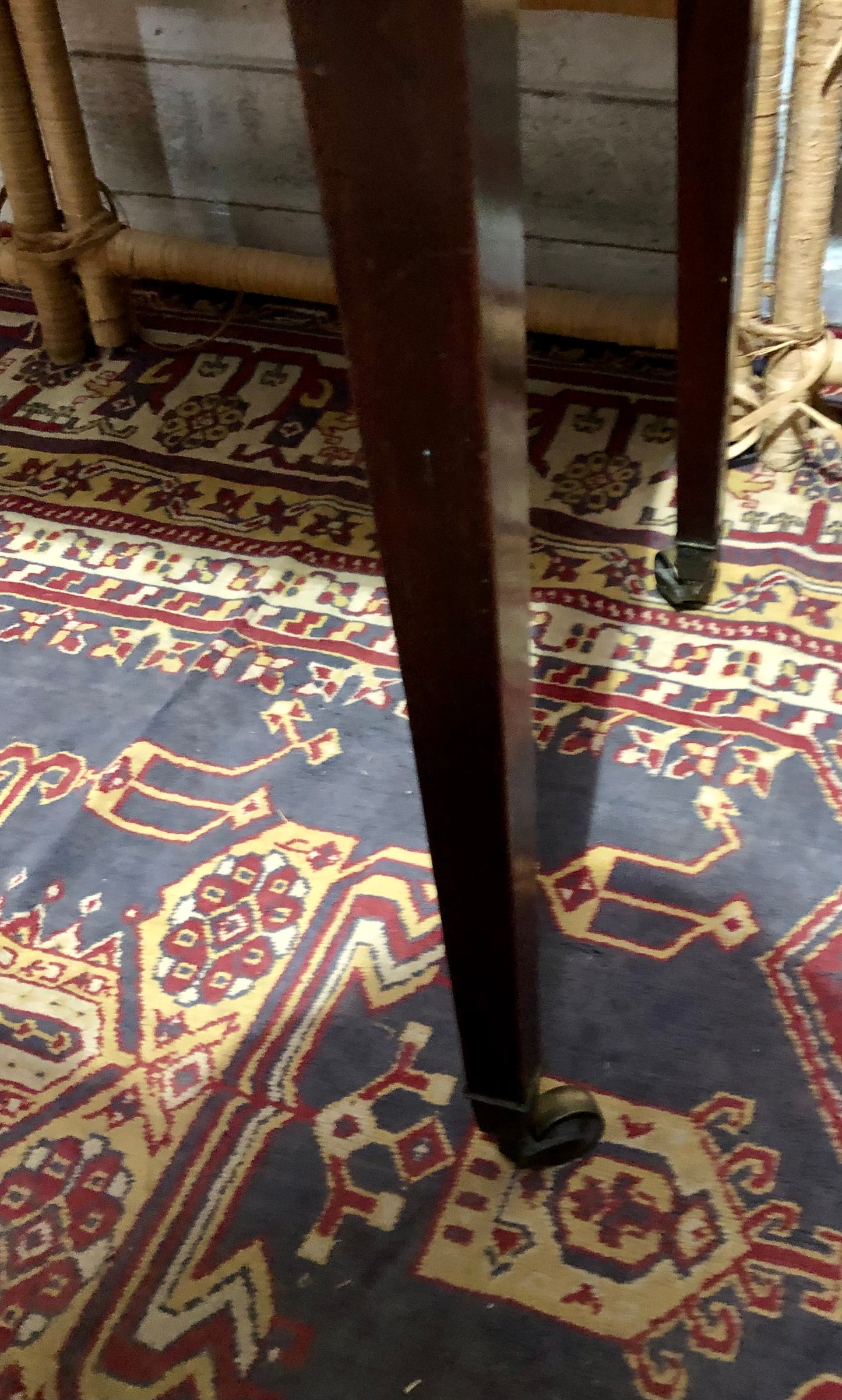 000668....Handsome Rare Georgian Mahogany Bedside / Deception Table ( sold )