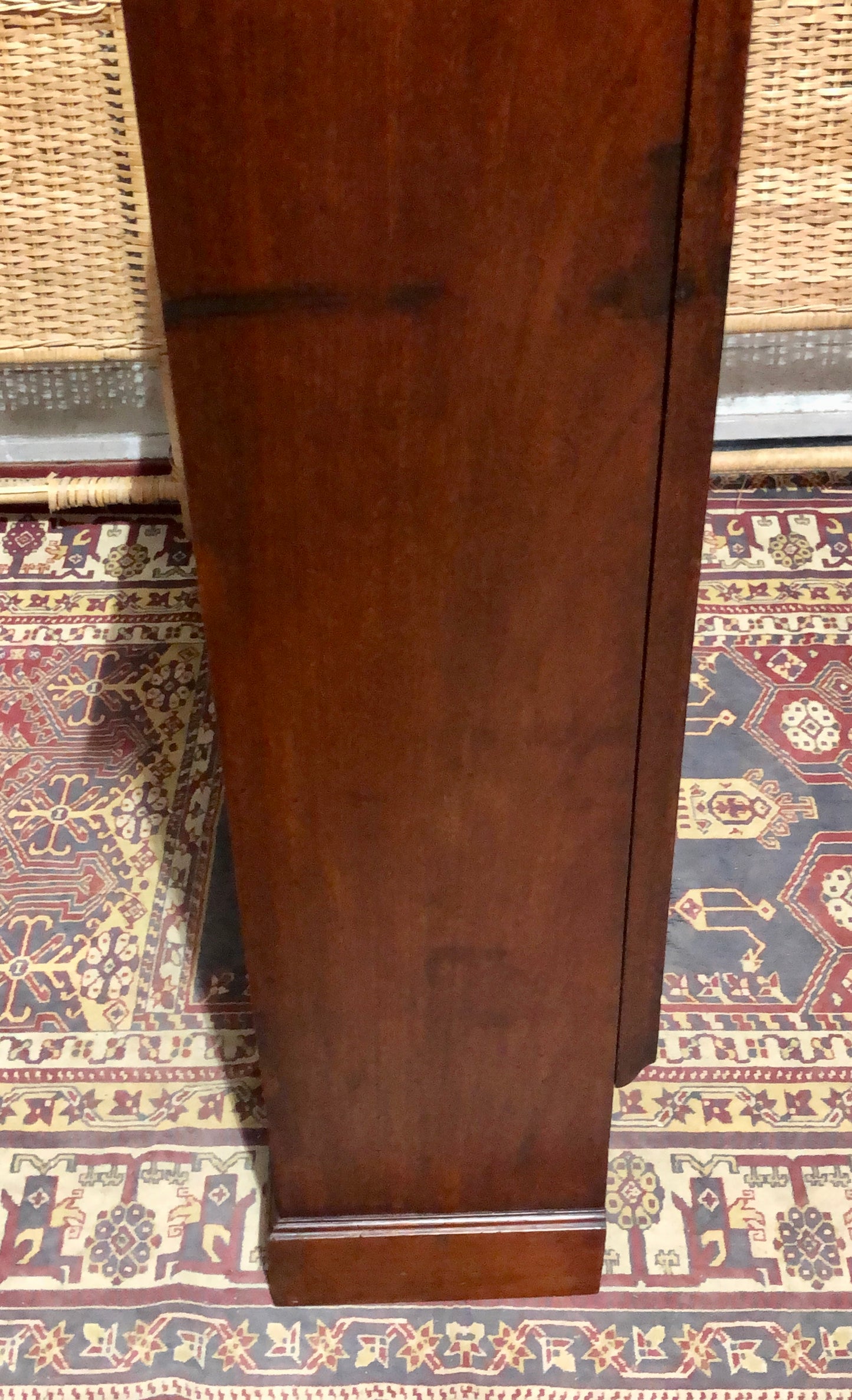 000665....Handsome Antique Walnut Bookcase