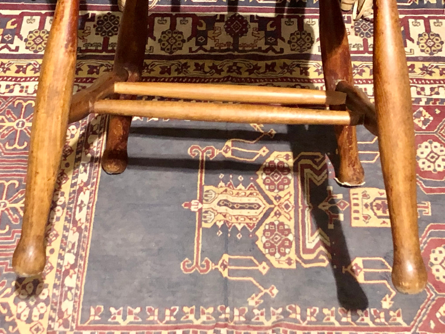 000663....Handsome Pair Of Vintage Desk Chairs / Smokers Bows