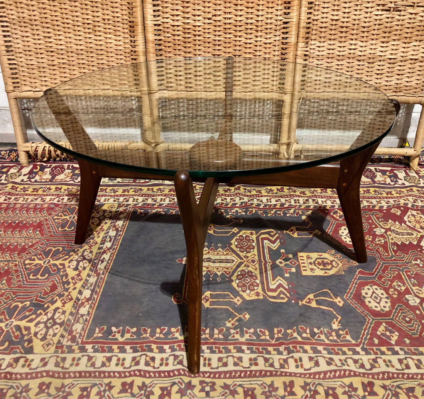 000661....Handsome Retro Coffee Table By Lebus ( sold )