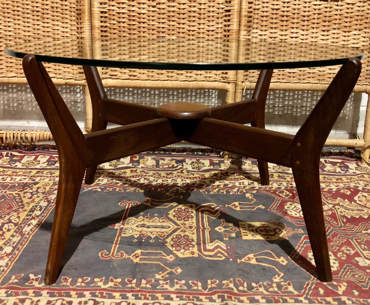 000661....Handsome Retro Coffee Table By Lebus ( sold )