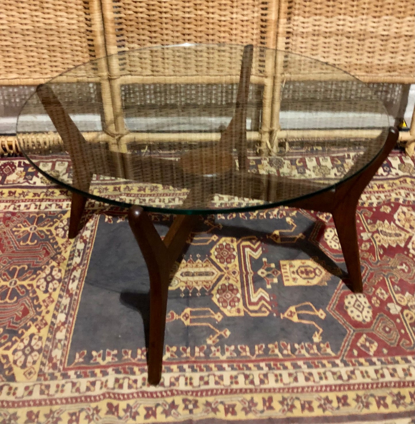 000661....Handsome Retro Coffee Table By Lebus ( sold )