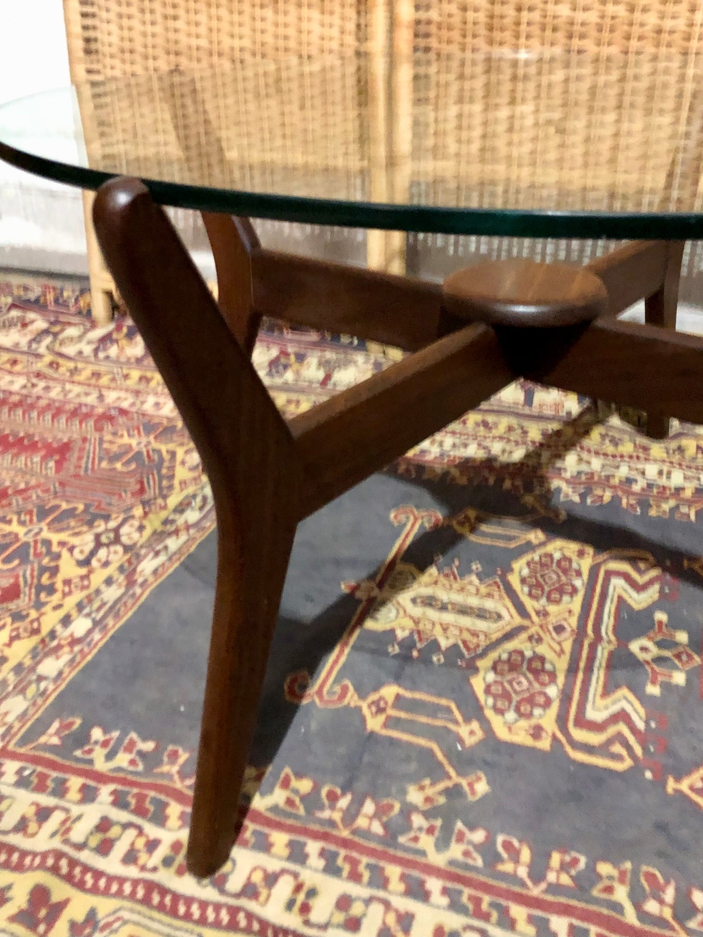 000661....Handsome Retro Coffee Table By Lebus ( sold )