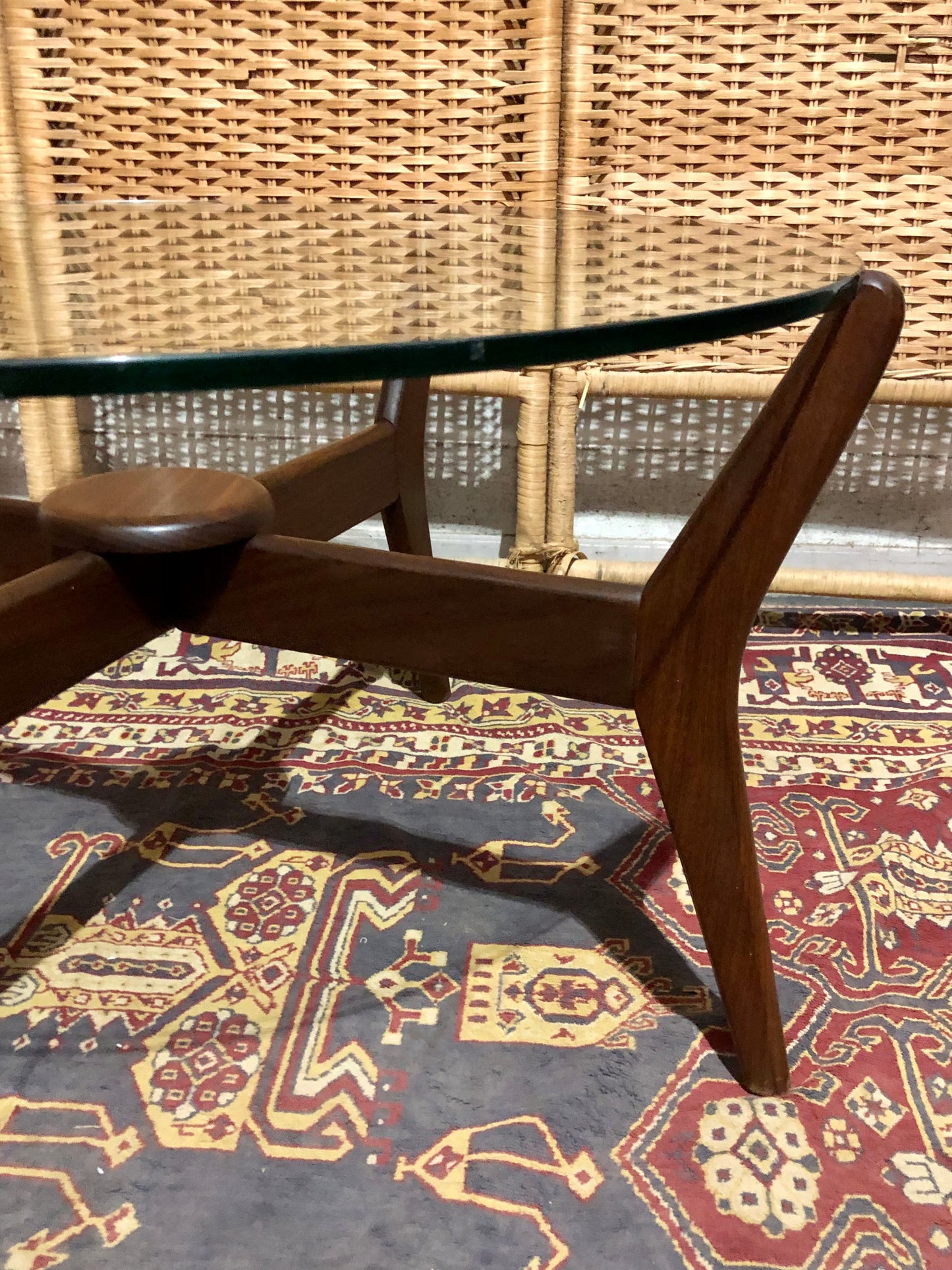 000661....Handsome Retro Coffee Table By Lebus ( sold )