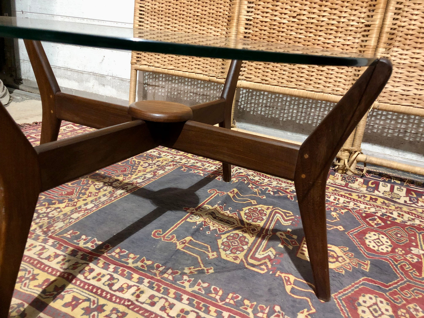 000661....Handsome Retro Coffee Table By Lebus ( sold )