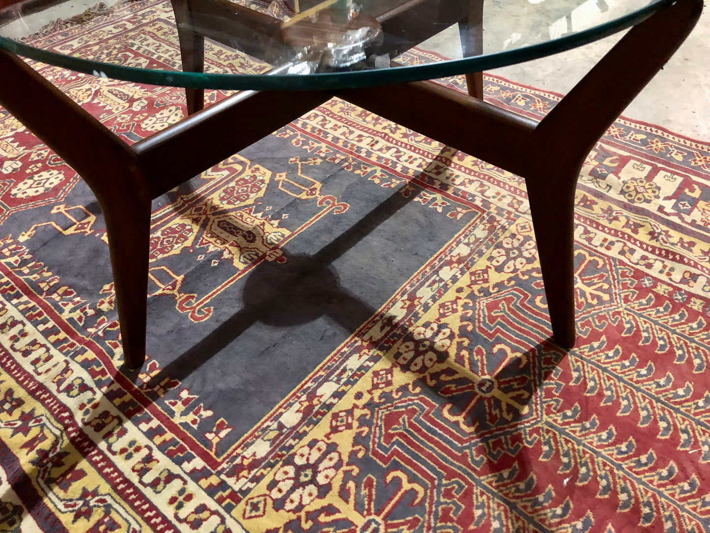 000661....Handsome Retro Coffee Table By Lebus ( sold )