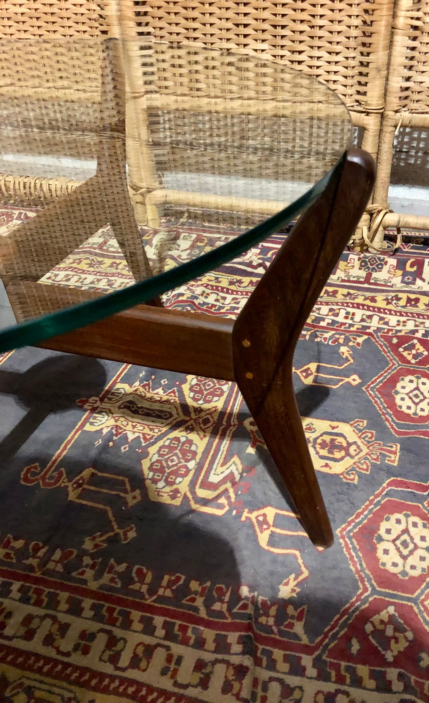 000661....Handsome Retro Coffee Table By Lebus ( sold )