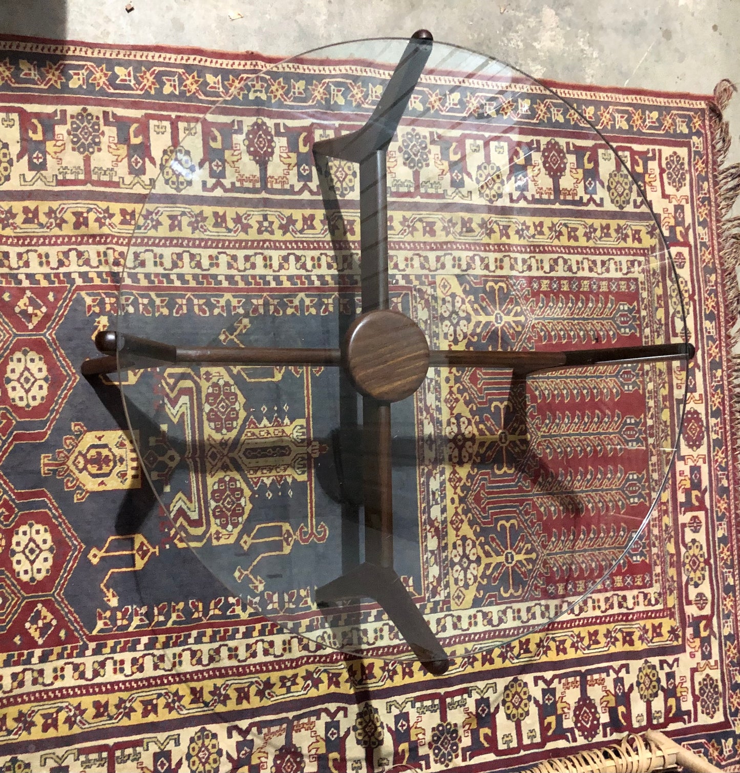 000661....Handsome Retro Coffee Table By Lebus ( sold )