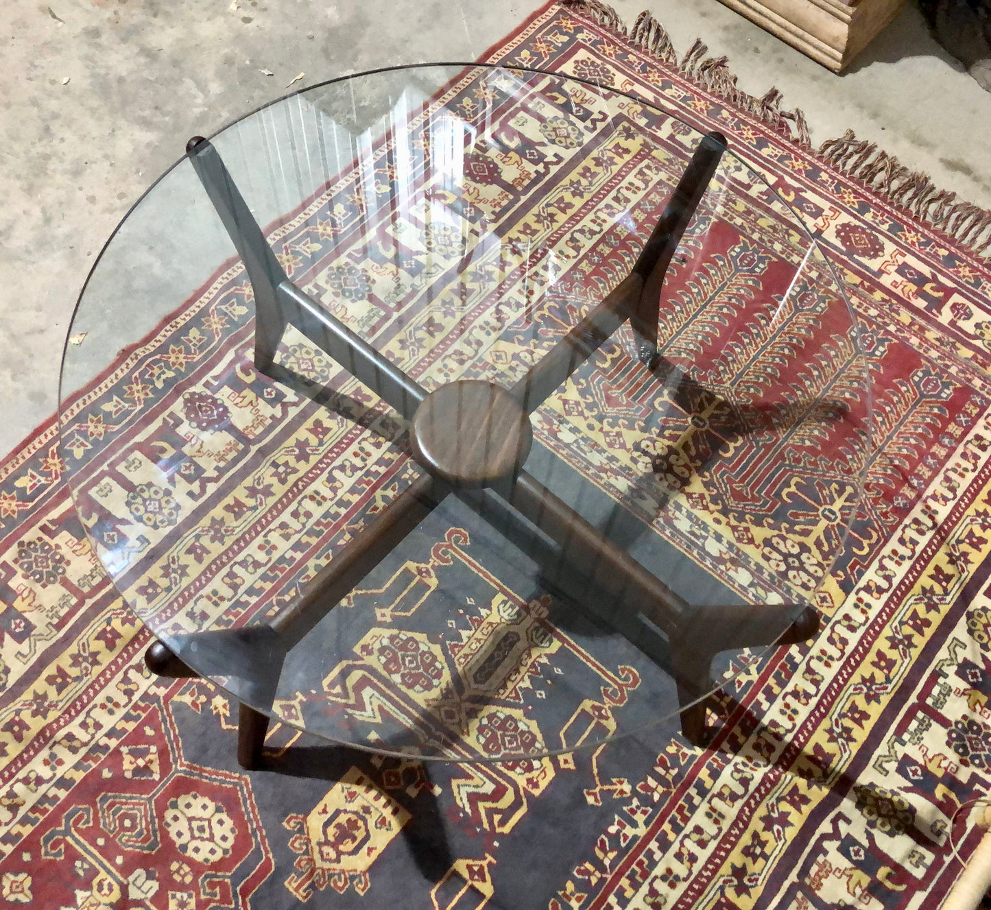 000661....Handsome Retro Coffee Table By Lebus ( sold )