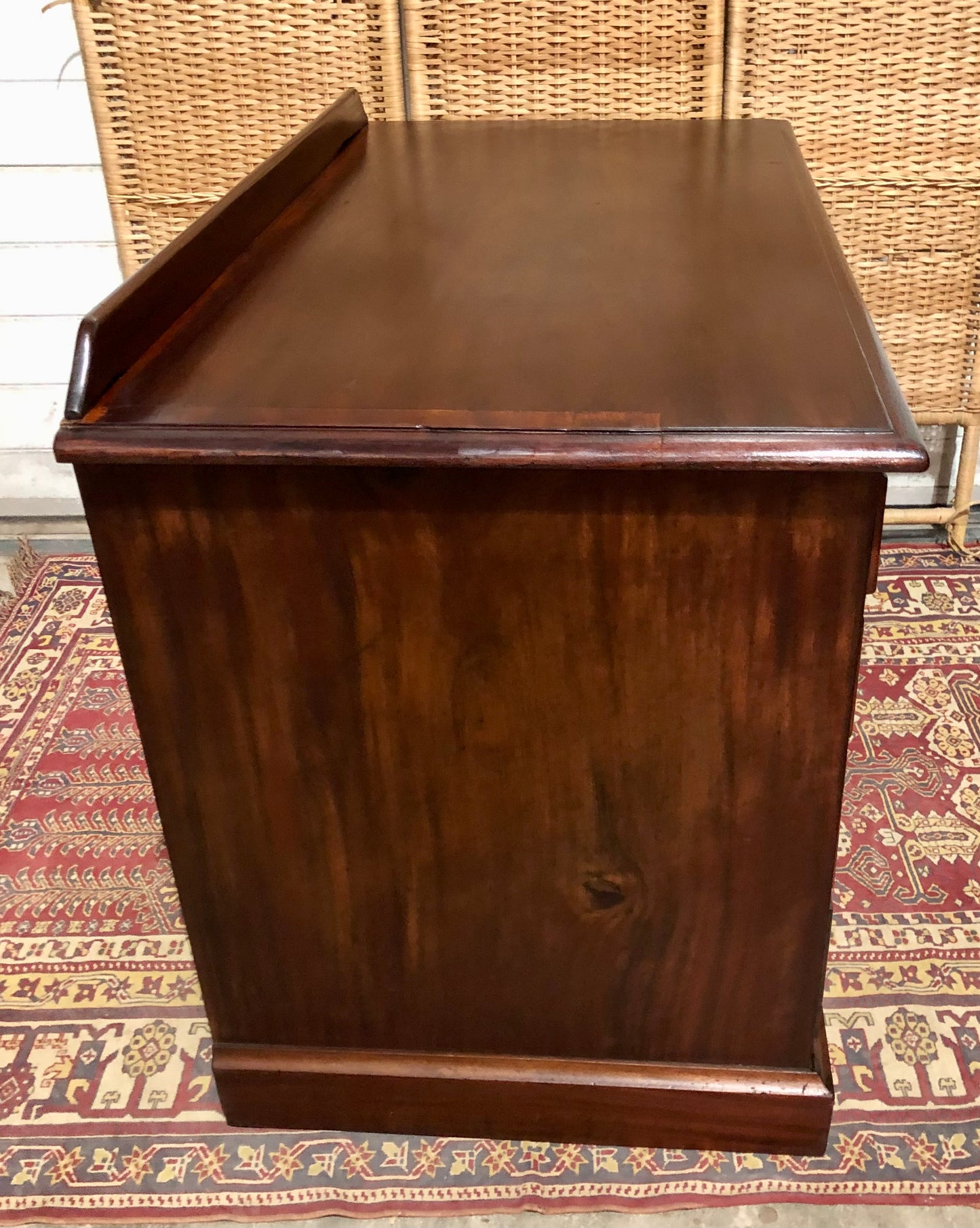 000659....Handsome Antique Mahogany Desk