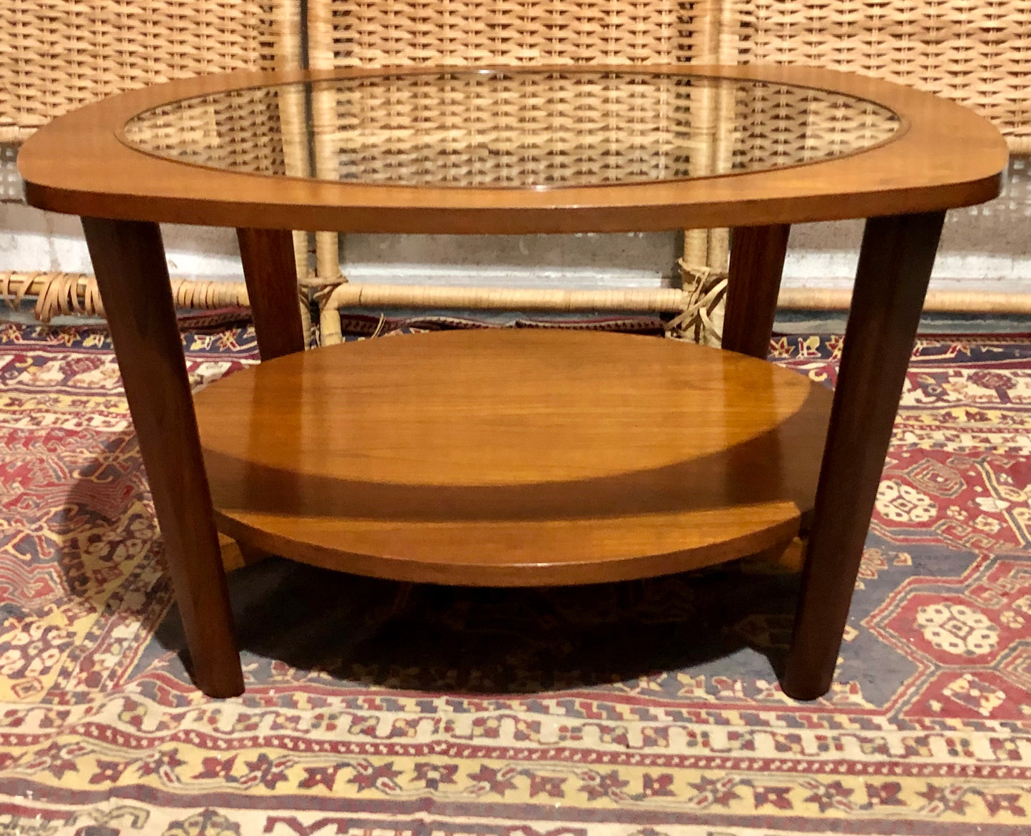 000653....Handsome Mid Century Retro Teak Coffee Table